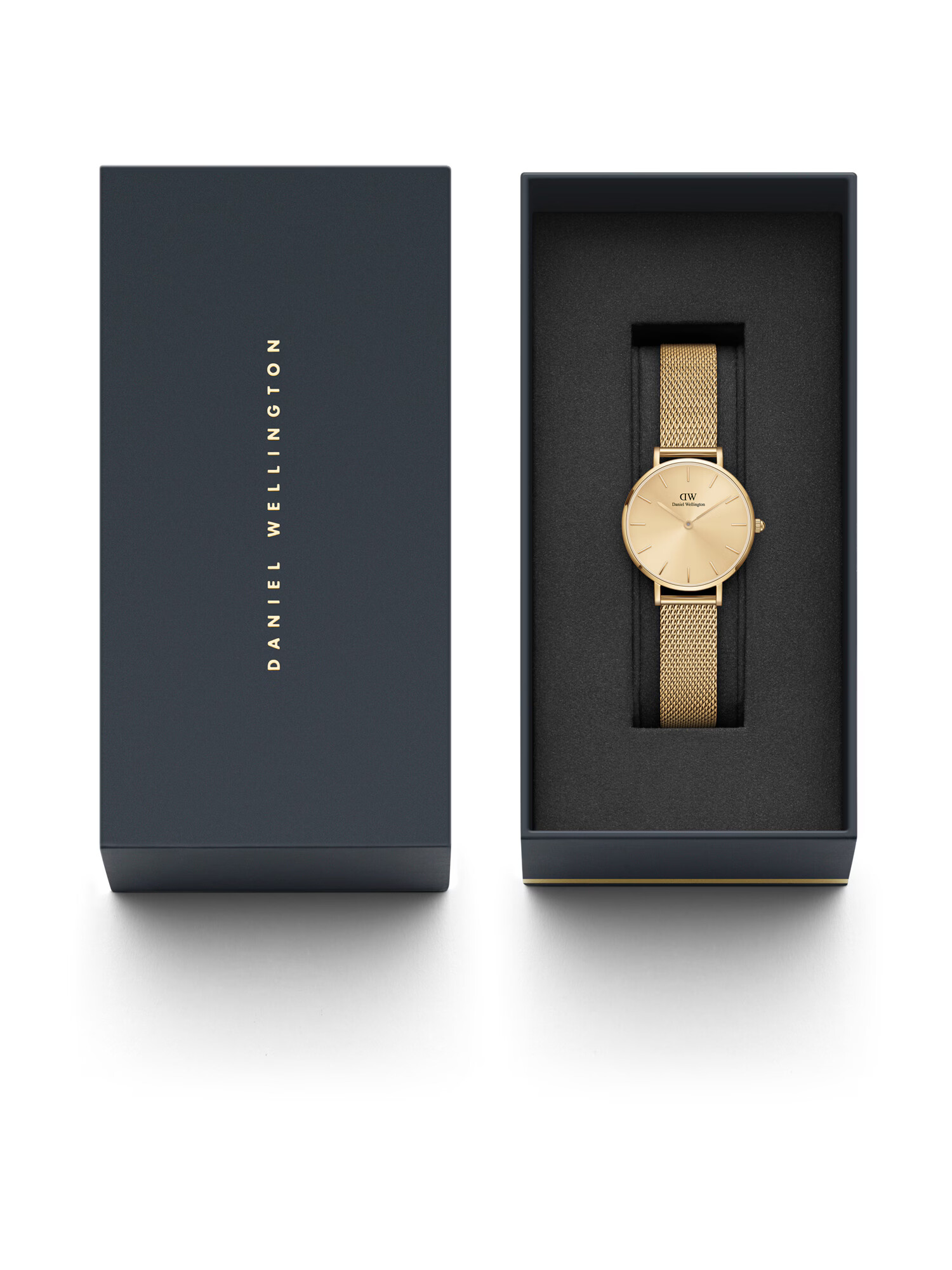 Daniel Wellington Analógové hodinky 'Petite Unitone G Gold' zlatá - Pepit.sk