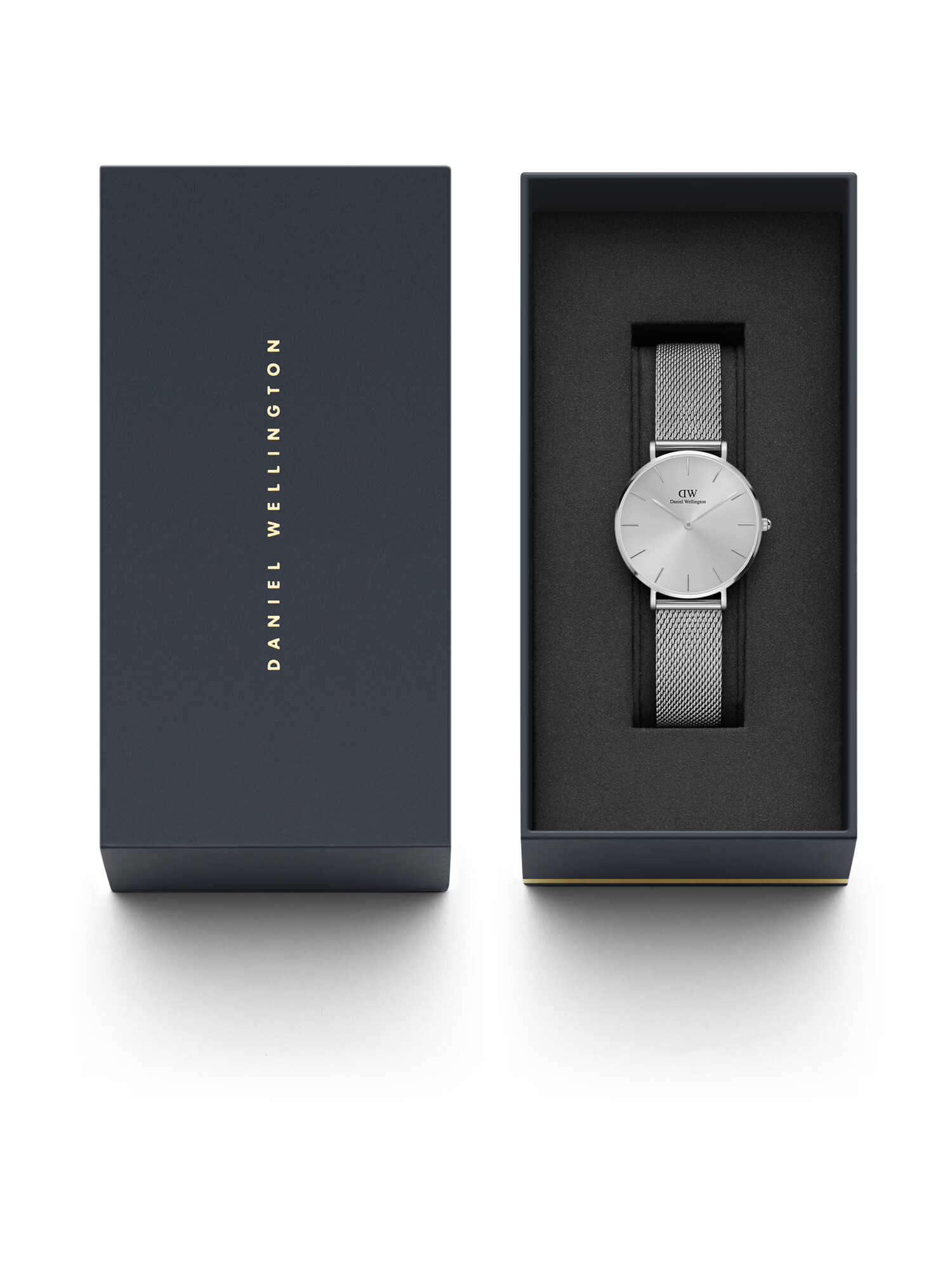 Daniel Wellington Analógové hodinky 'Petite Unitone S Silver' strieborná - Pepit.sk