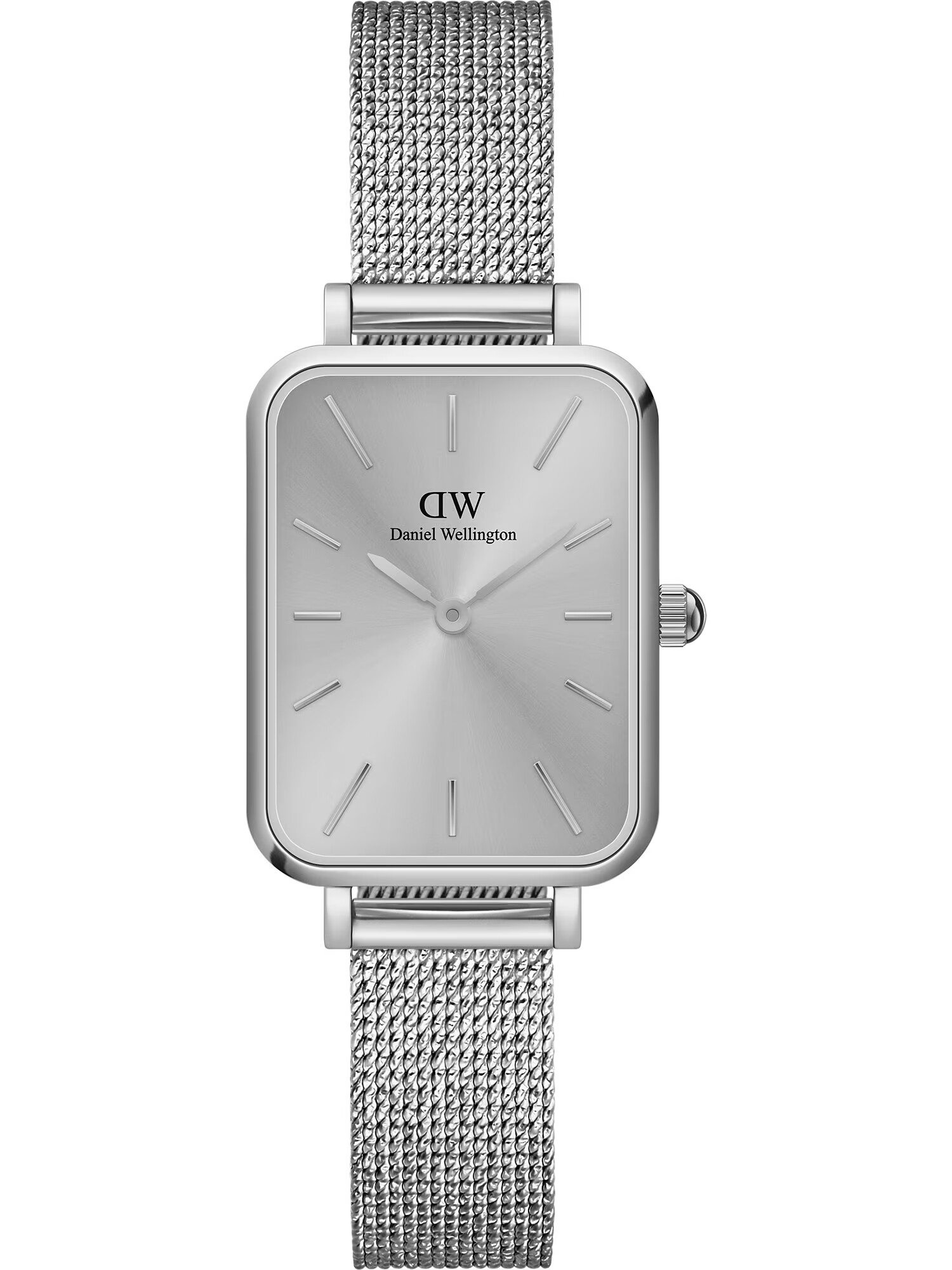 Daniel Wellington Analógové hodinky 'Quadro Unitone Silver S' strieborná - Pepit.sk