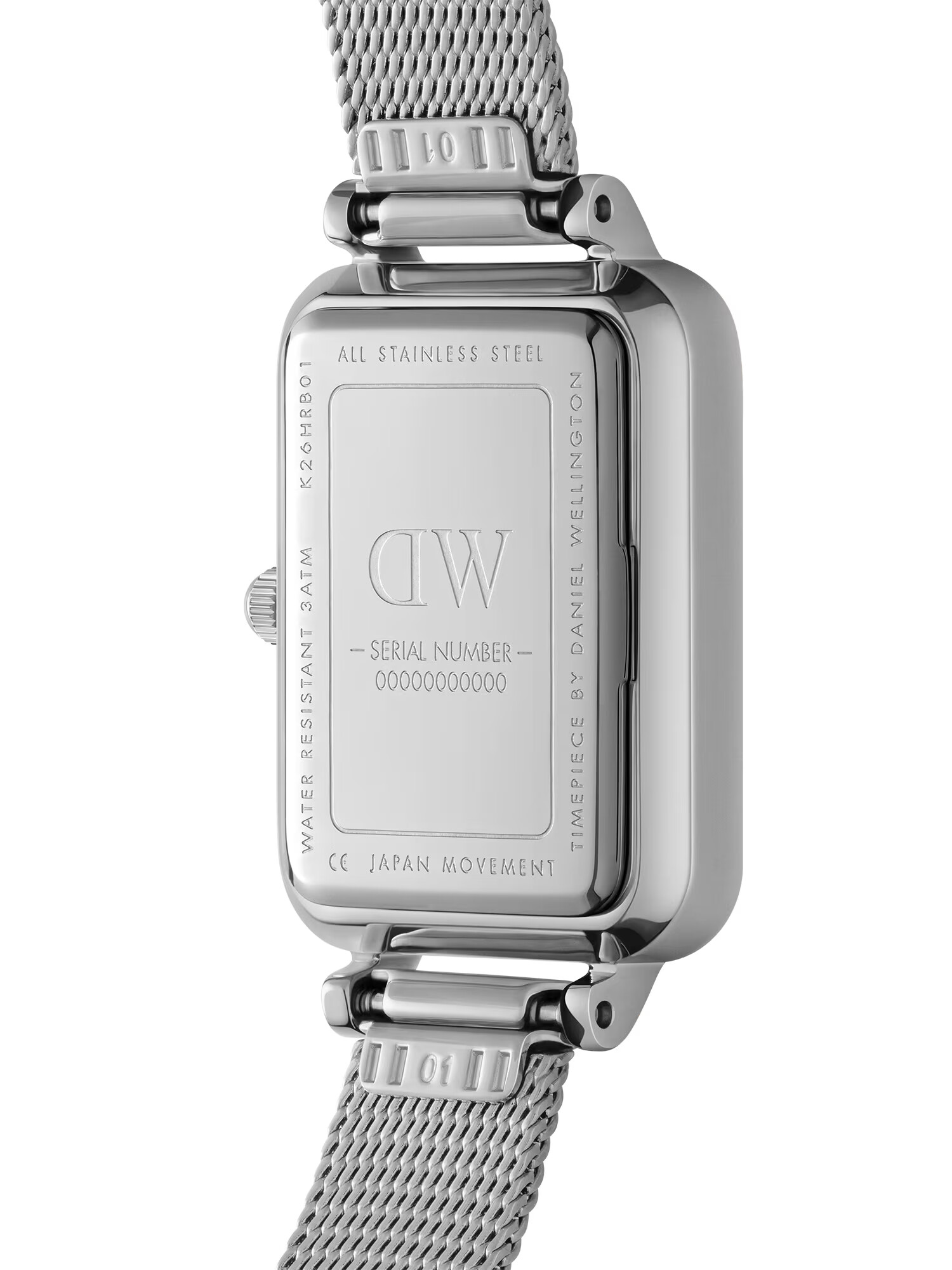 Daniel Wellington Analógové hodinky 'Quadro Unitone Silver S' strieborná - Pepit.sk