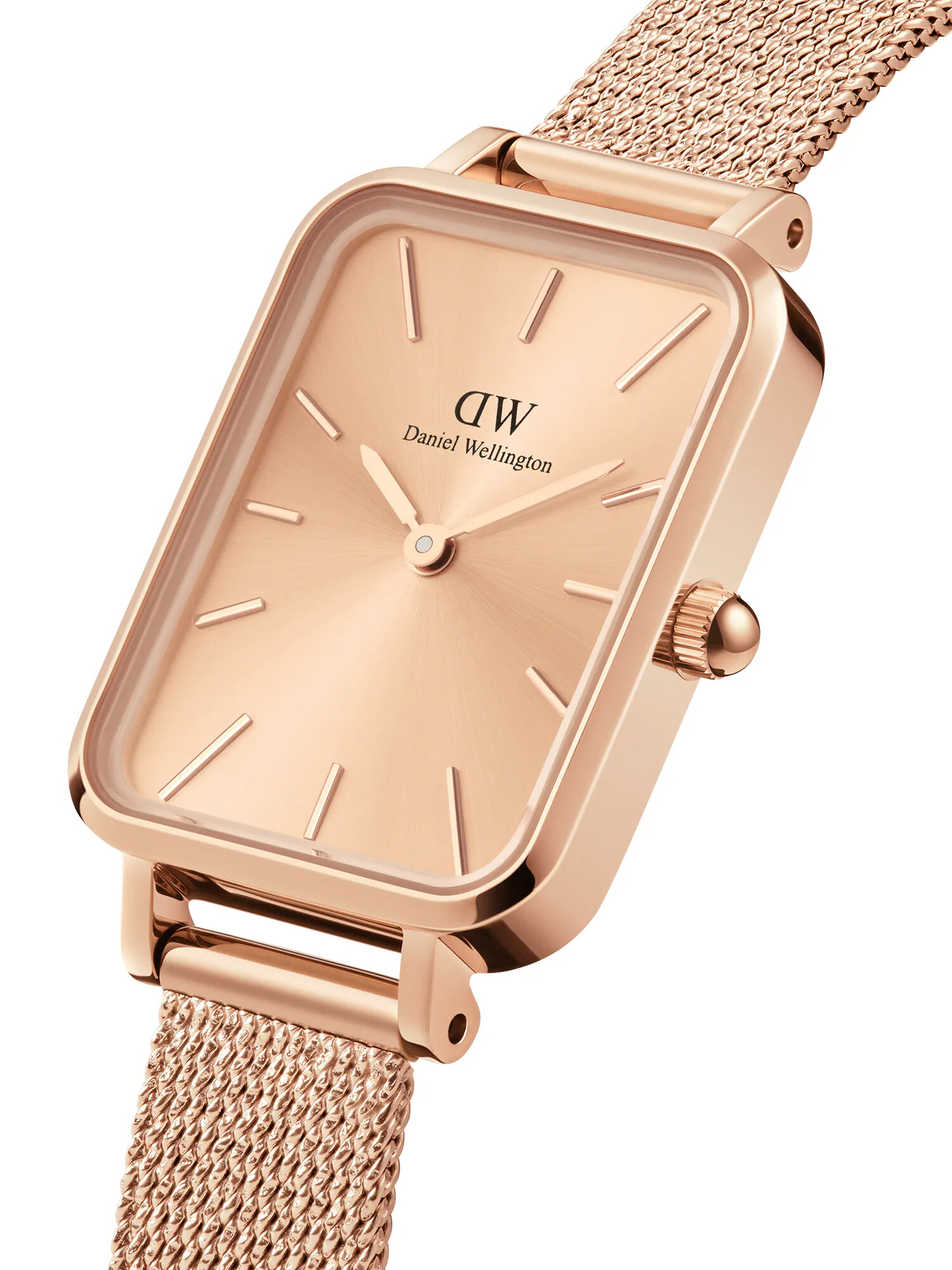 Daniel Wellington Analógové hodinky 'Quadro Unitone Rose Gold RG' zlatá - Pepit.sk