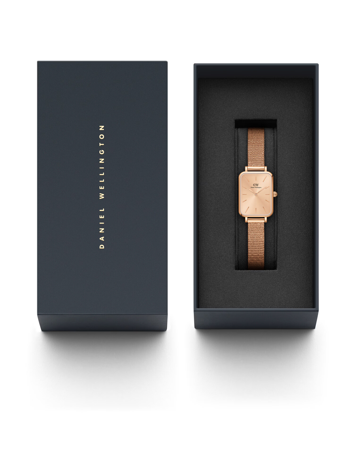 Daniel Wellington Analógové hodinky 'Quadro Unitone Rose Gold RG' zlatá - Pepit.sk