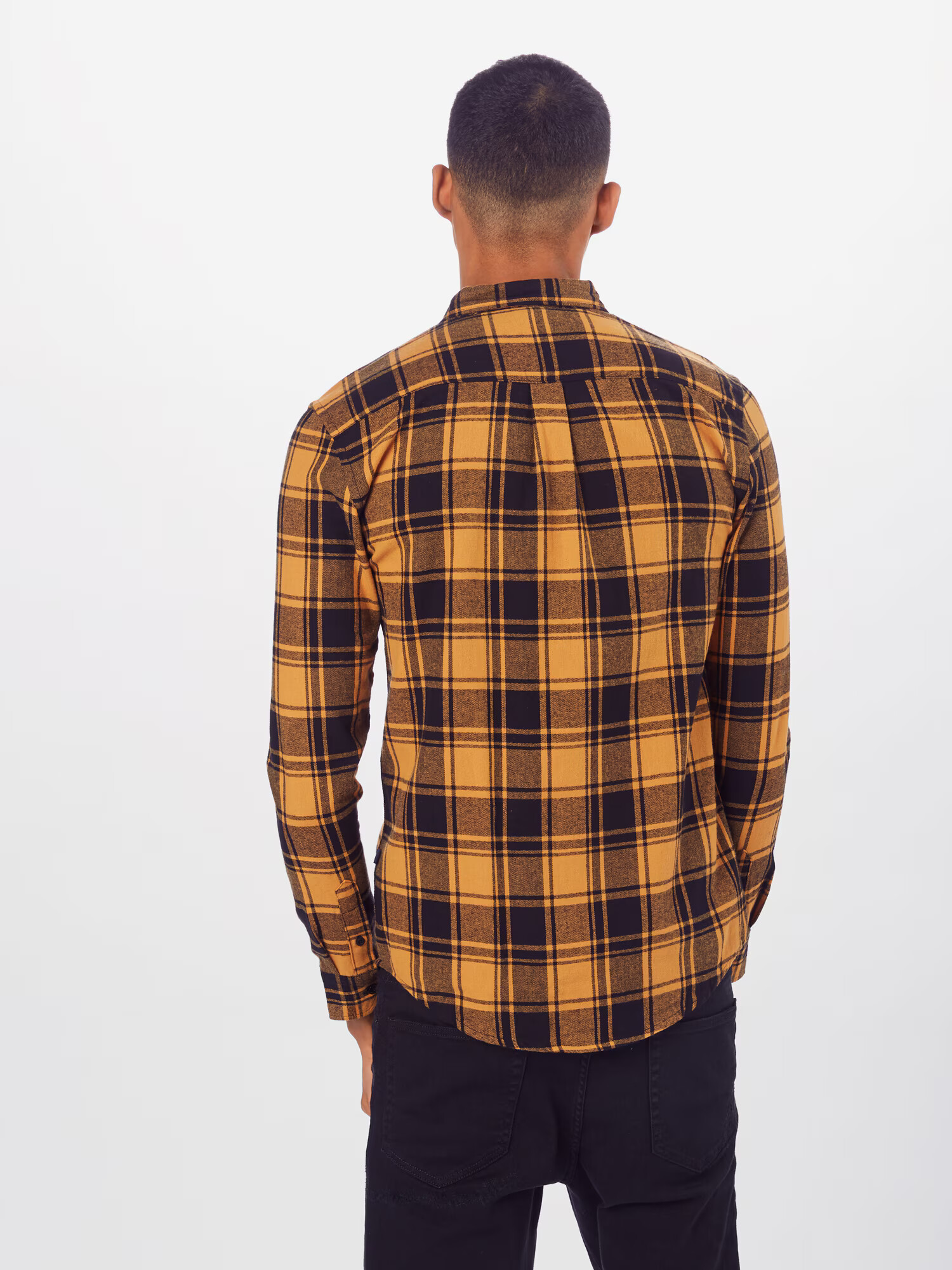 Denim Project Košeľa 'Check Shirt' žltá - Pepit.sk