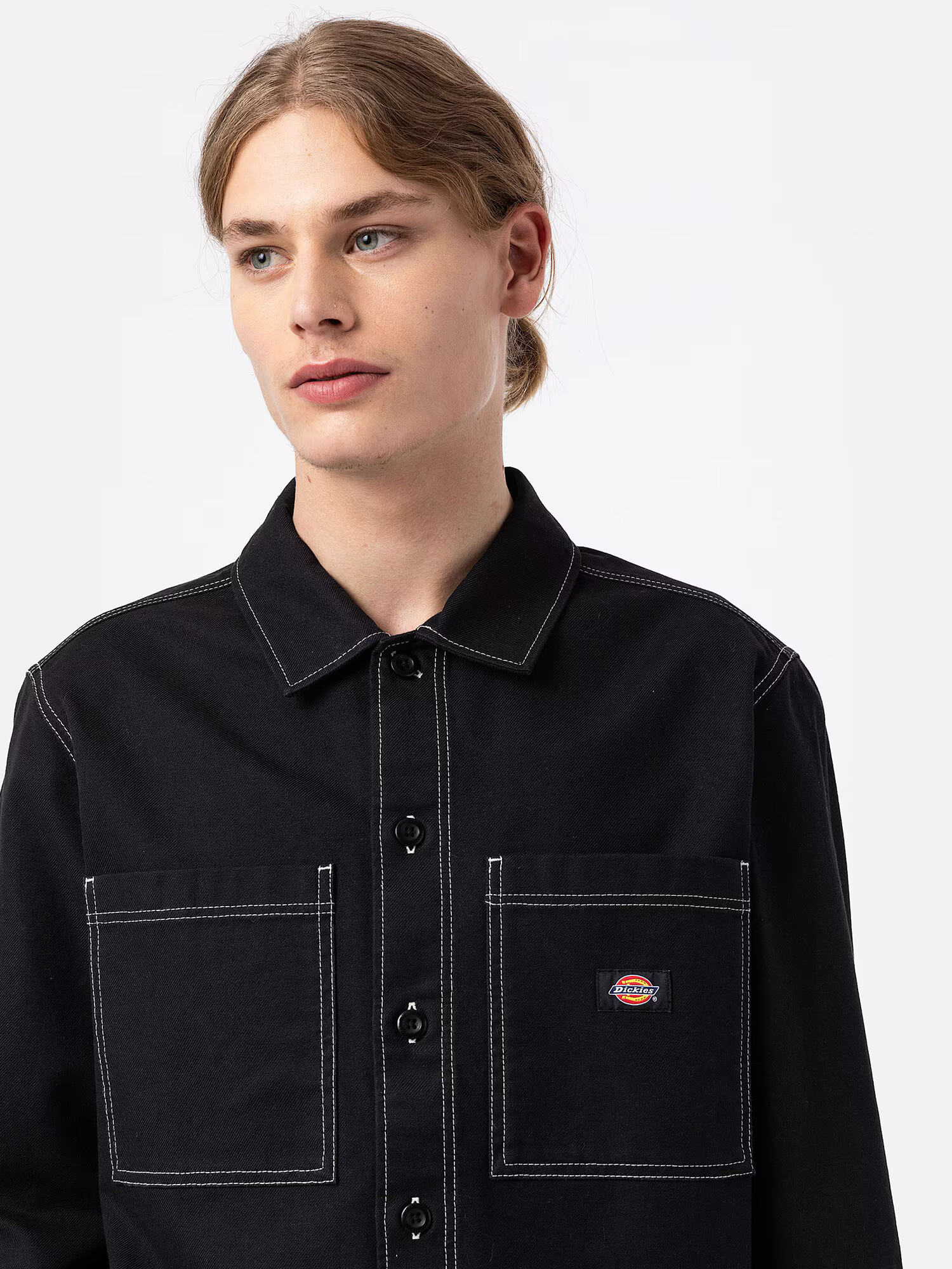 DICKIES Košeľa 'FLORALA' krvavo červená / čierna / biela - Pepit.sk