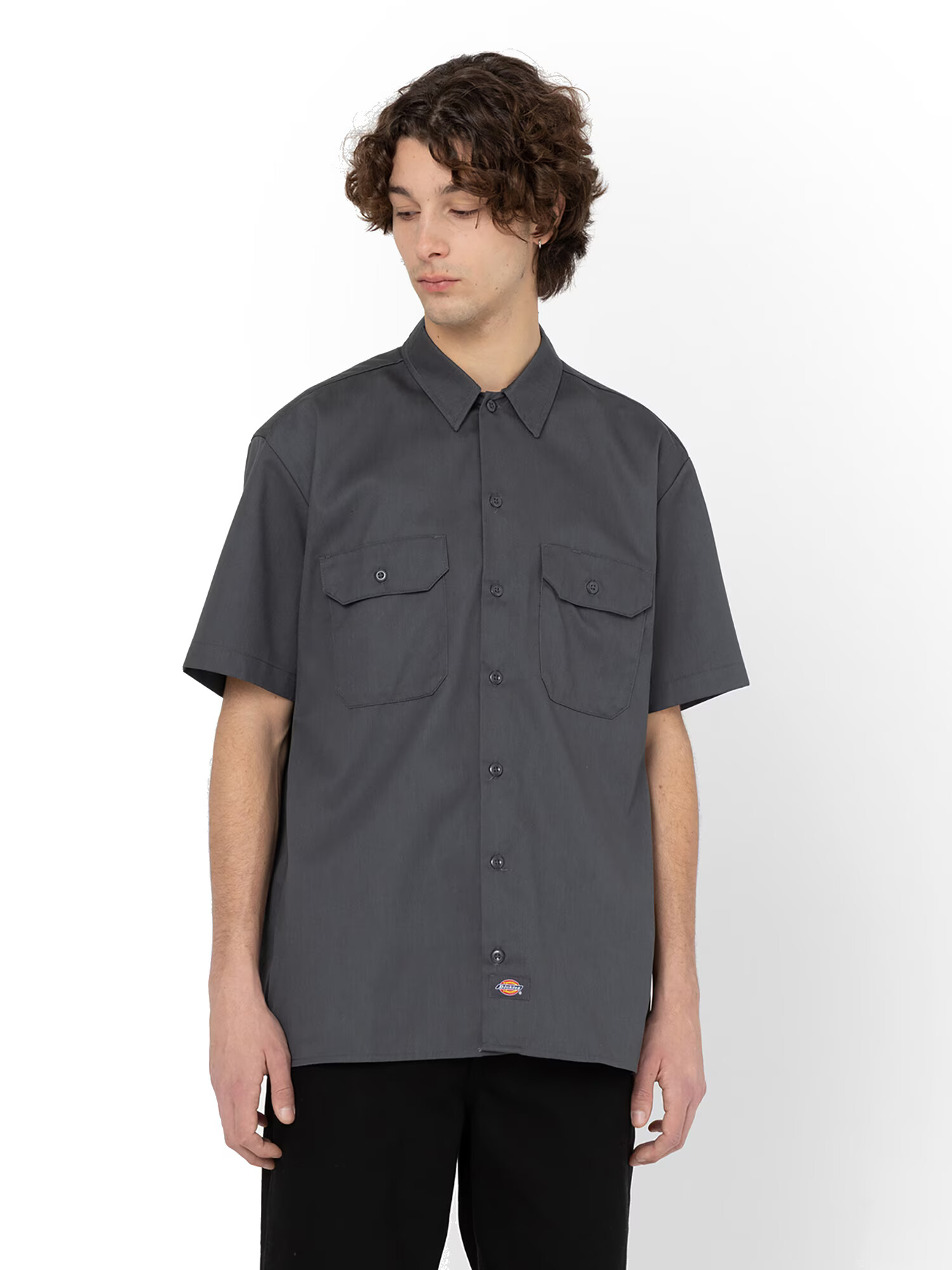 DICKIES Košeľa 'work shirt' modrá / žltá / tmavosivá / červená - Pepit.sk