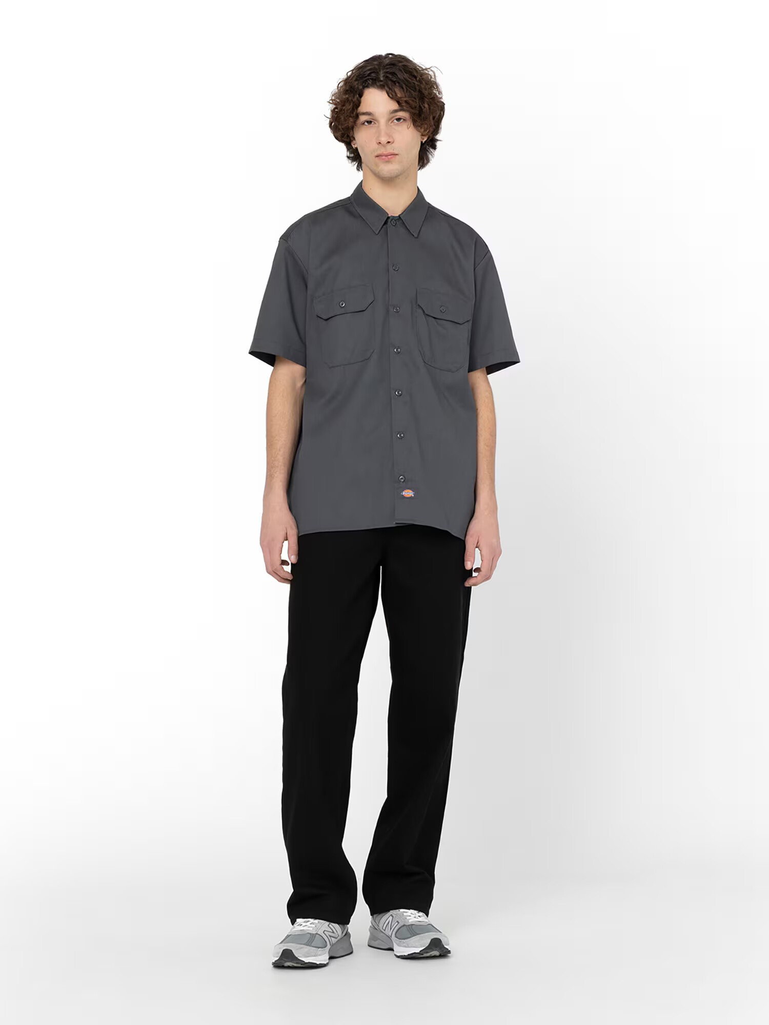 DICKIES Košeľa 'work shirt' modrá / žltá / tmavosivá / červená - Pepit.sk