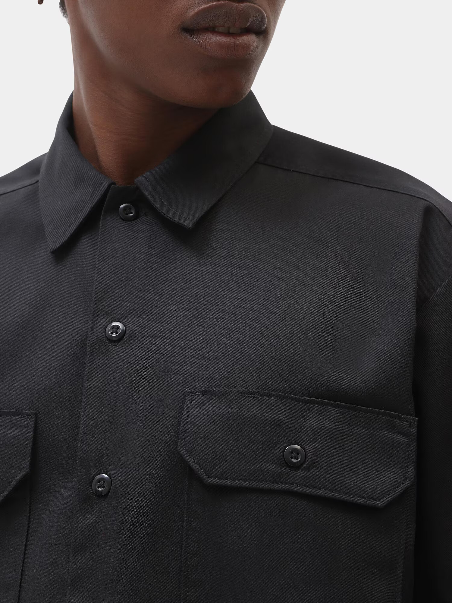 DICKIES Košeľa 'Work Shirt' antracitová / čierna - Pepit.sk