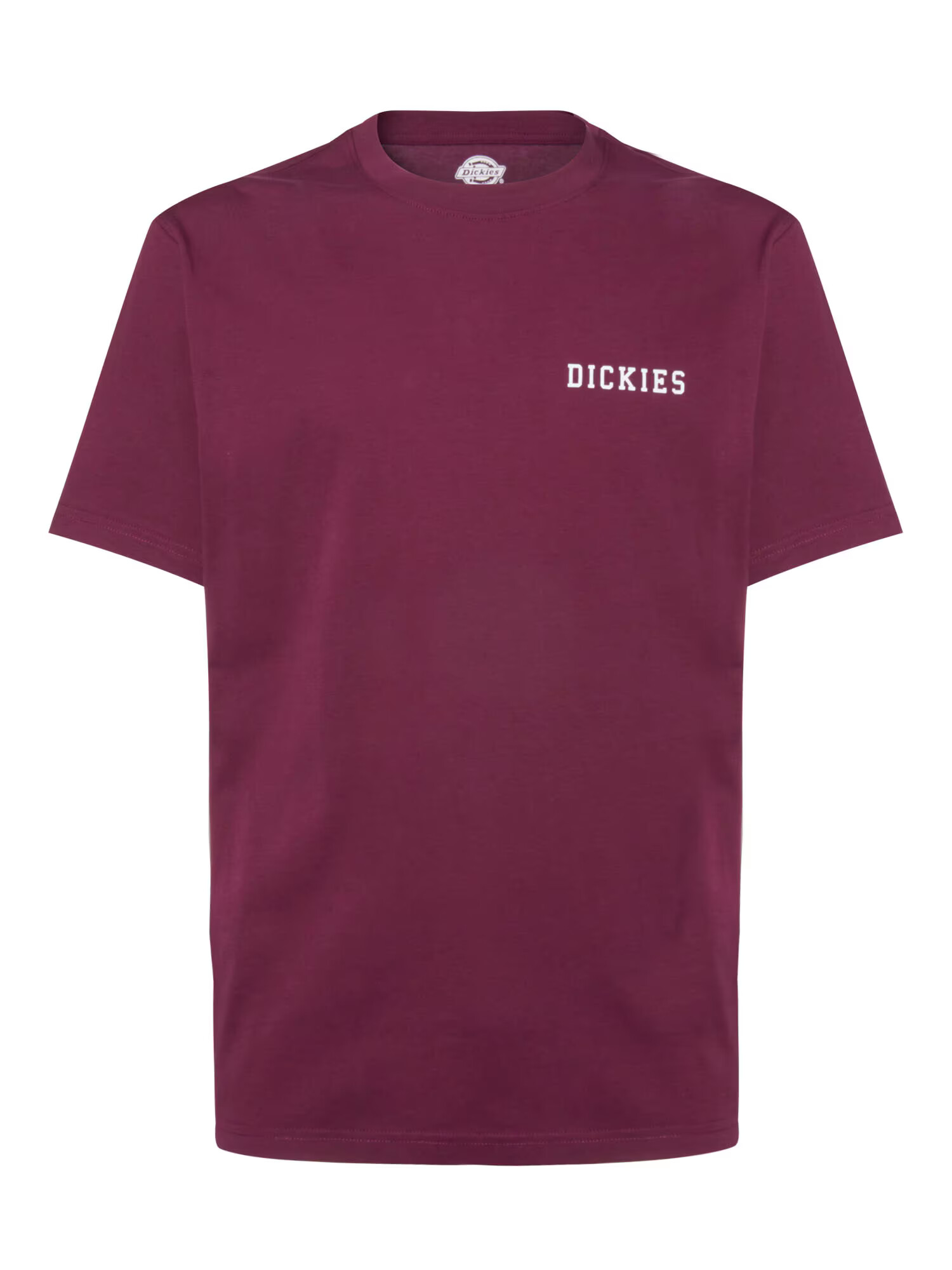 DICKIES Tričko 'CLEVELAND' farba lesného ovocia / biela - Pepit.sk