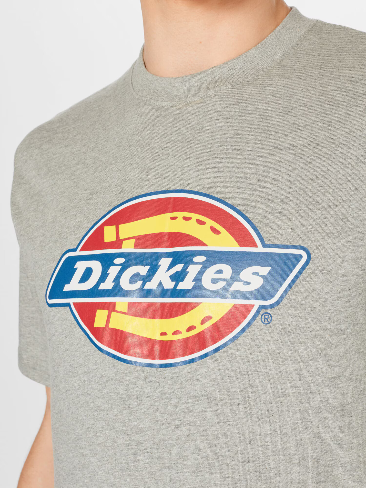 DICKIES Tričko 'Icon Logo' kráľovská modrá / limetková / sivá melírovaná / ohnivo červená / biela - Pepit.sk