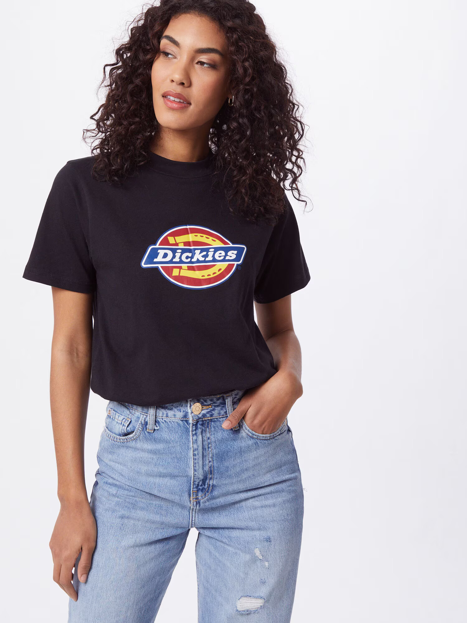 DICKIES Tričko žltá / svetločervená / čierna / biela - Pepit.sk