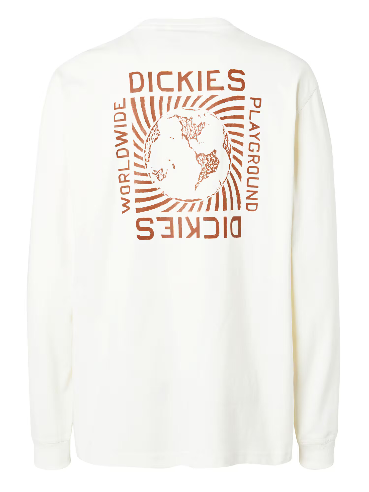 DICKIES Tričko 'MARBURY' červená / biela - Pepit.sk