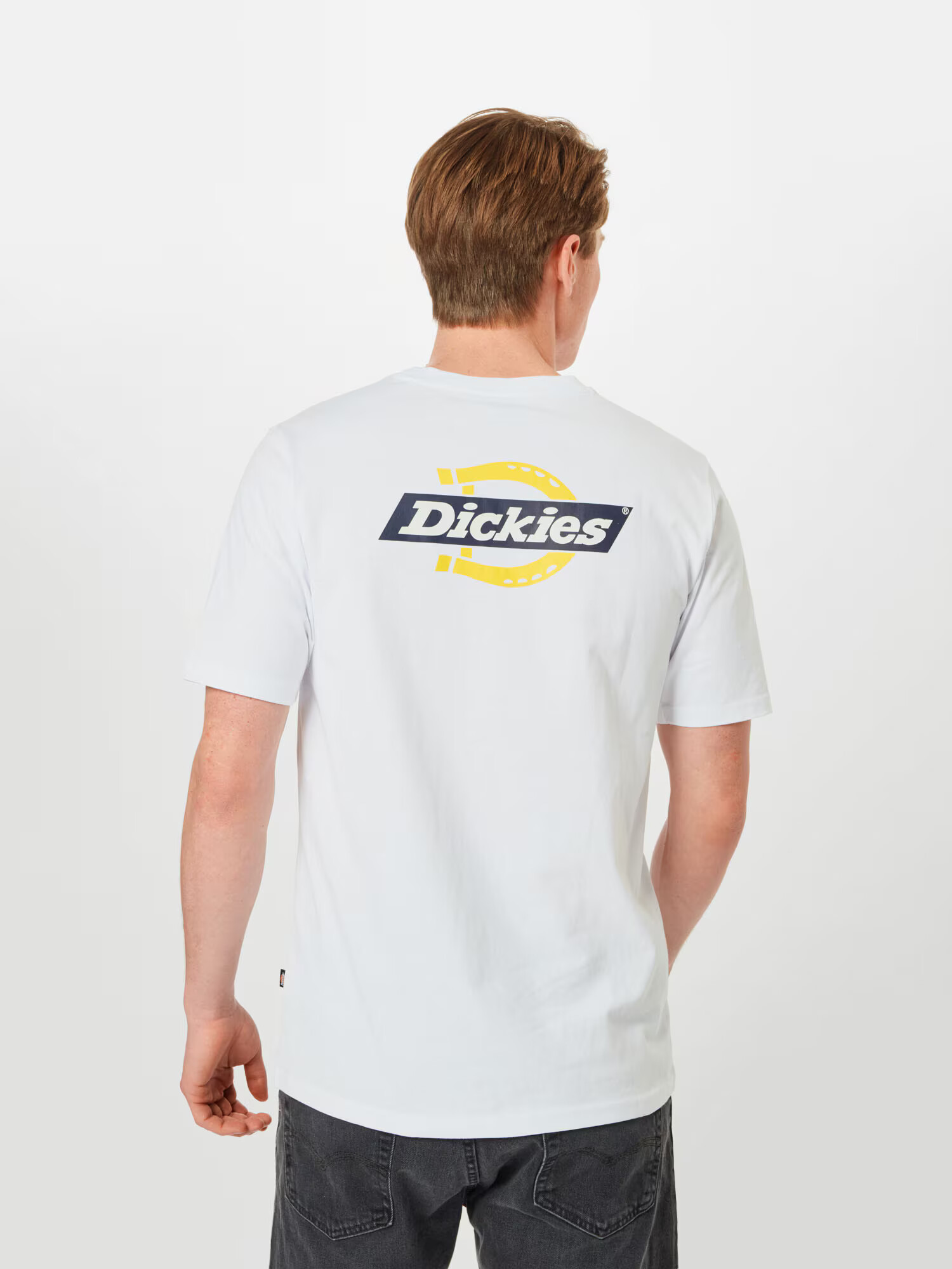 DICKIES Tričko 'RUSTON' tmavomodrá / žltá / biela - Pepit.sk