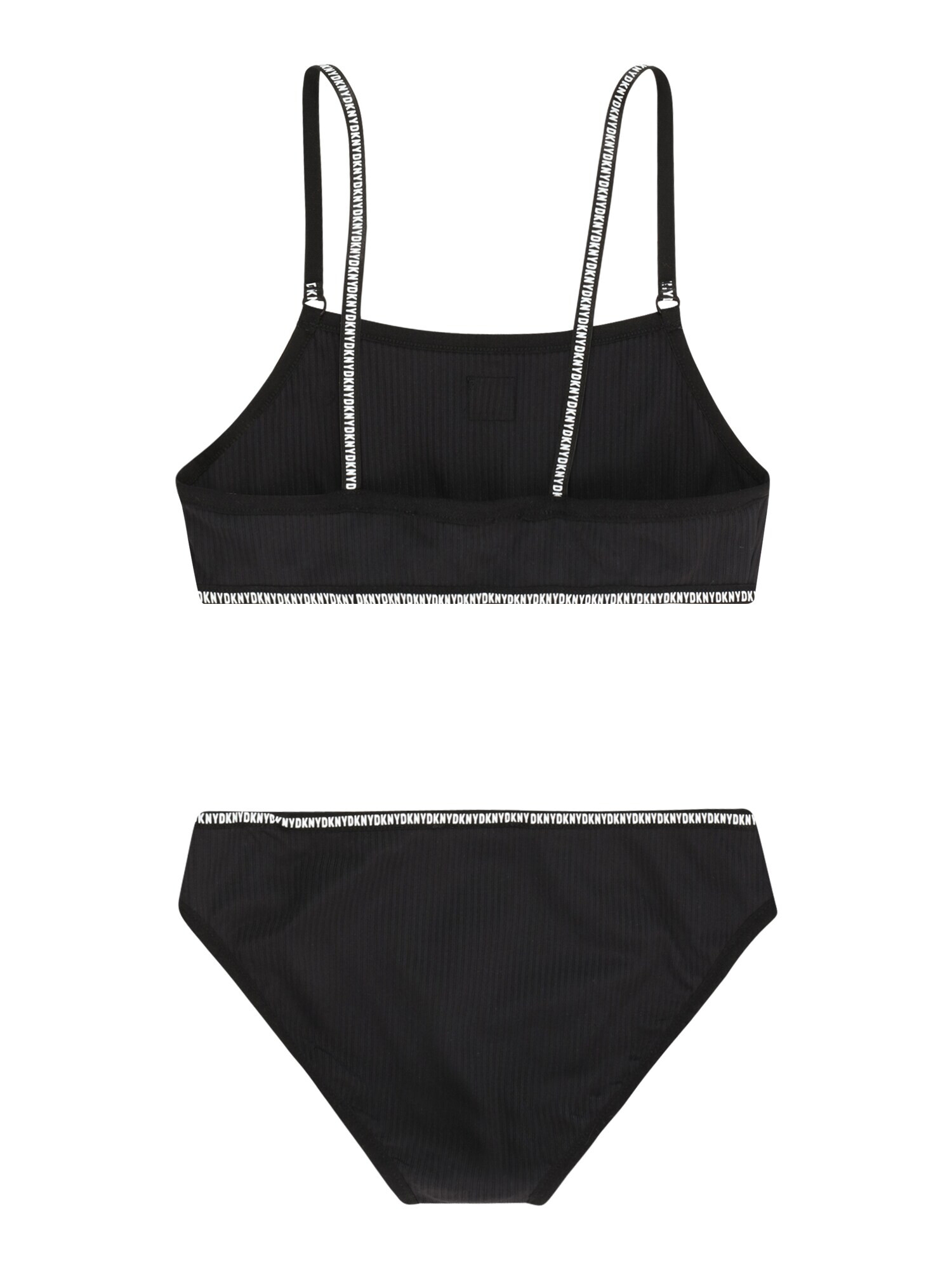 DKNY Bikiny čierna / prírodná biela - Pepit.sk