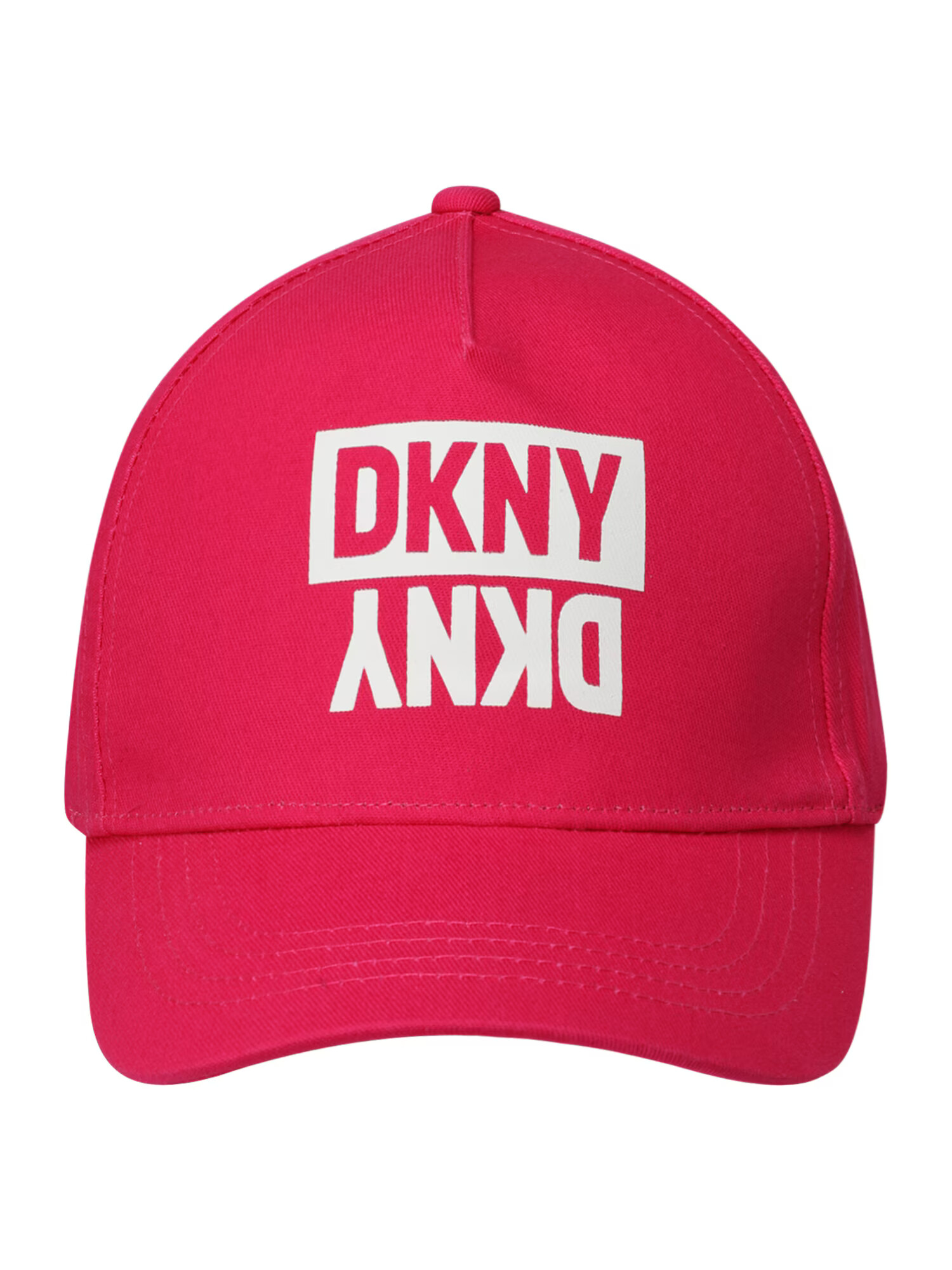 DKNY Klobúk malinová / biela - Pepit.sk