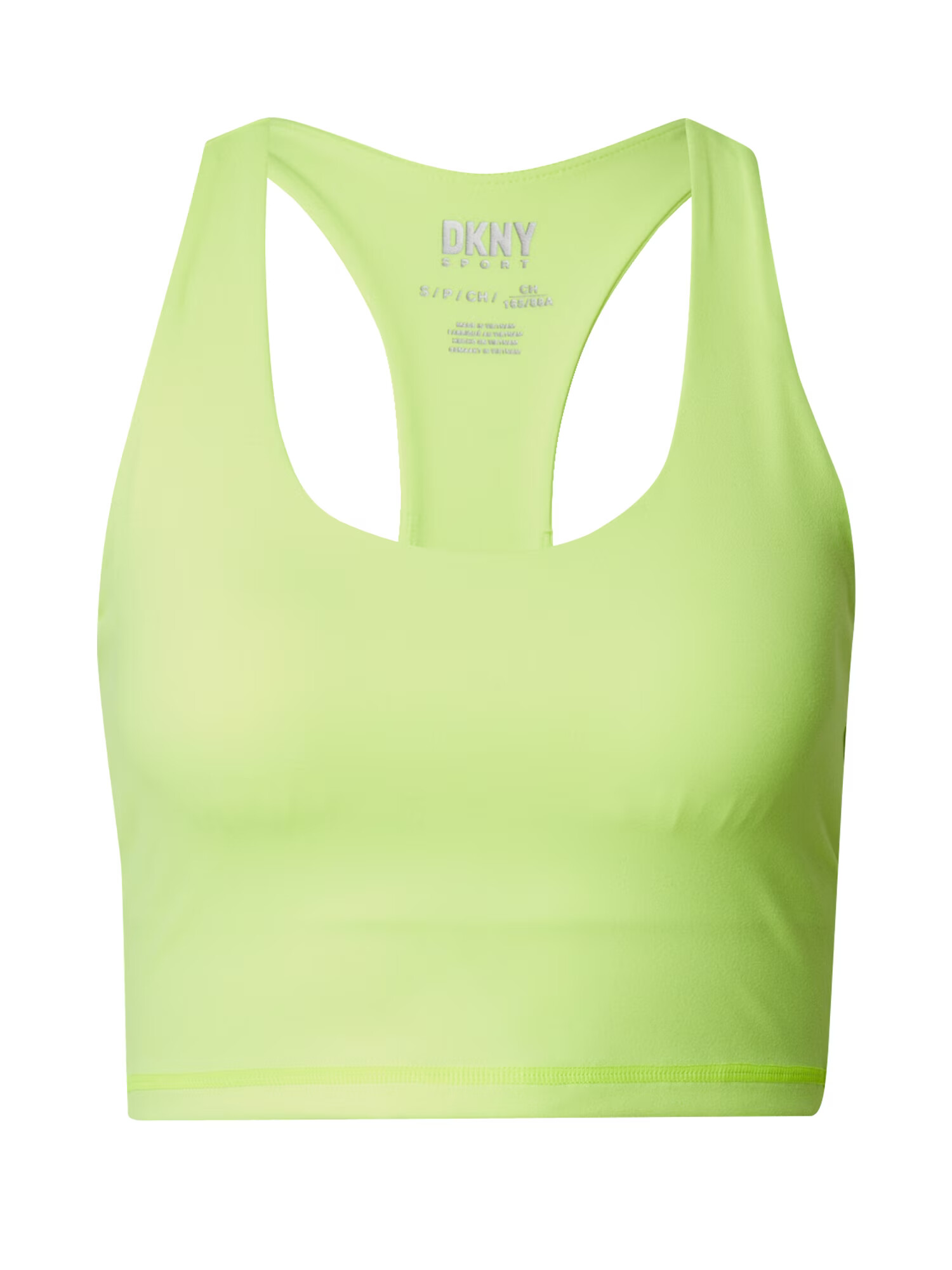 DKNY Performance Športový top 'BALANCE COMPRESSION' neónovo žltá - Pepit.sk