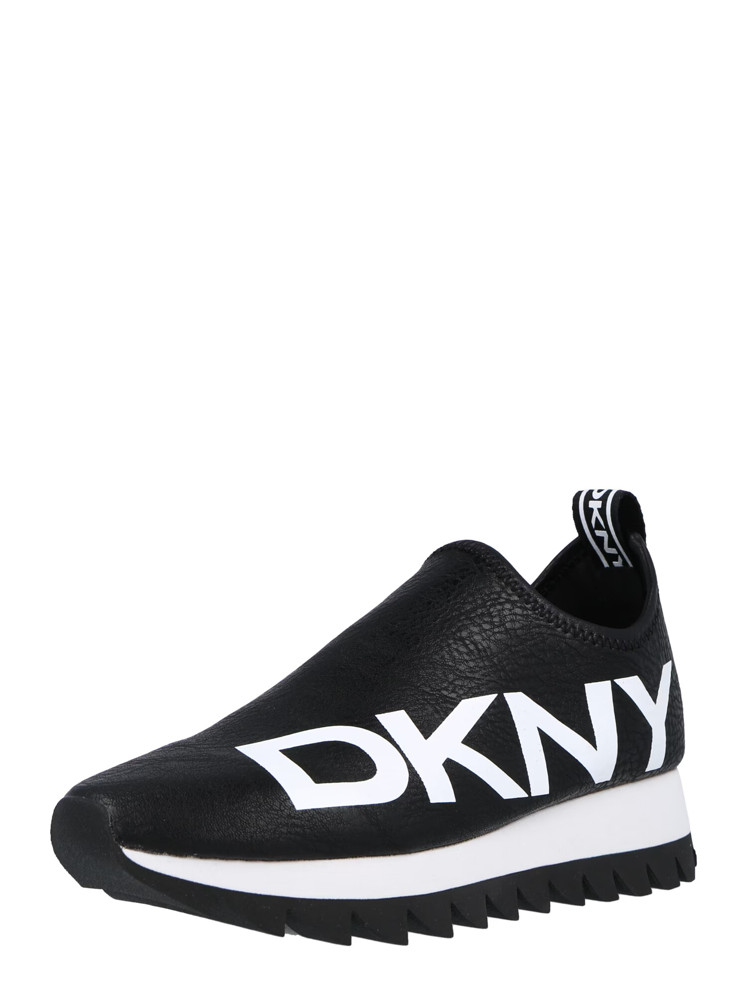 DKNY Slip-on obuv 'AZER' čierna / biela - Pepit.sk