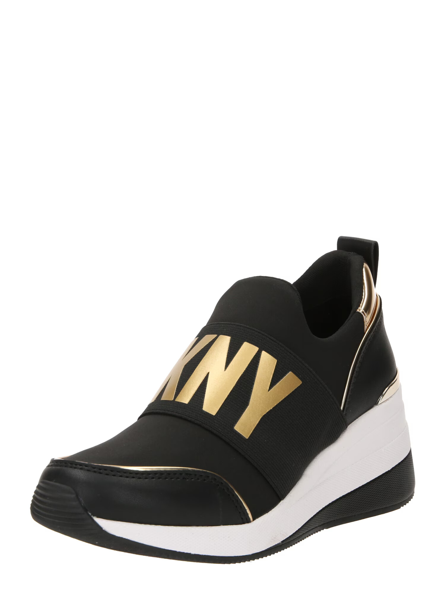 DKNY Slip-on obuv 'KAMRYN' zlatá / čierna - Pepit.sk