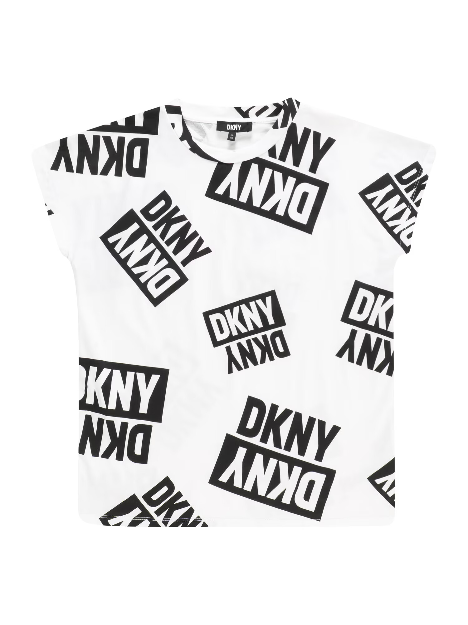 DKNY Tričko čierna / biela - Pepit.sk