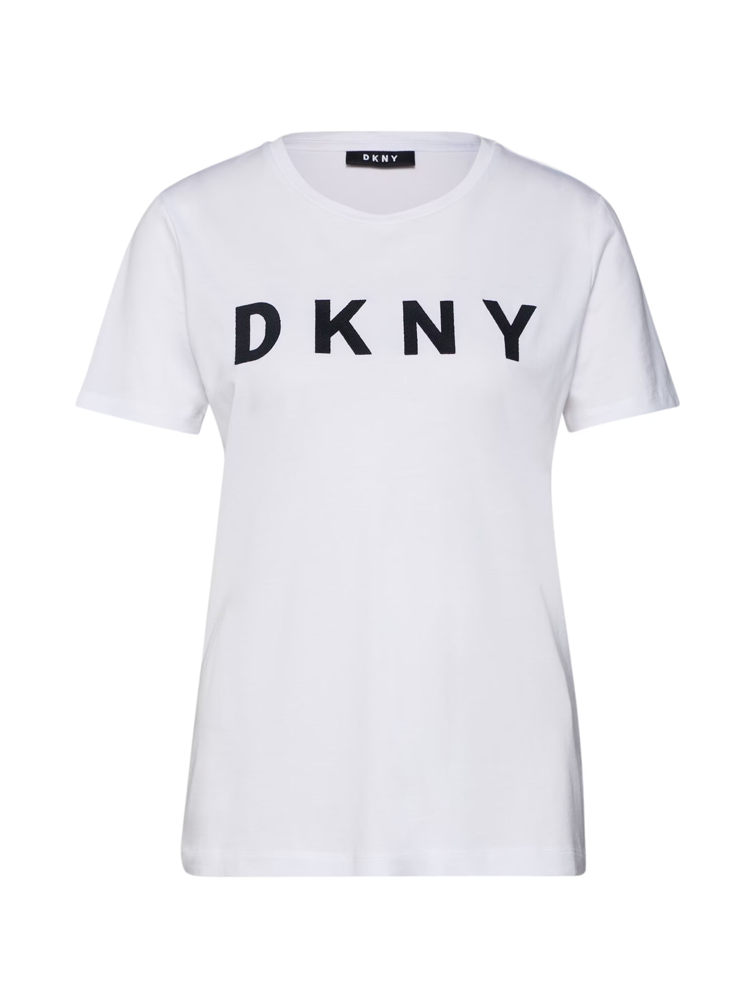 DKNY Tričko 'FOUNDATION' čierna / biela - Pepit.sk