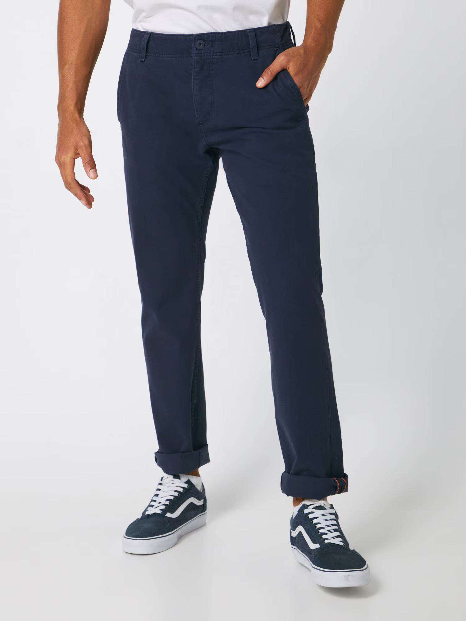 Dockers Chino nohavice 'SMART 360 FLEX ALPHA SLIM (TAPERED)' tmavomodrá - Pepit.sk