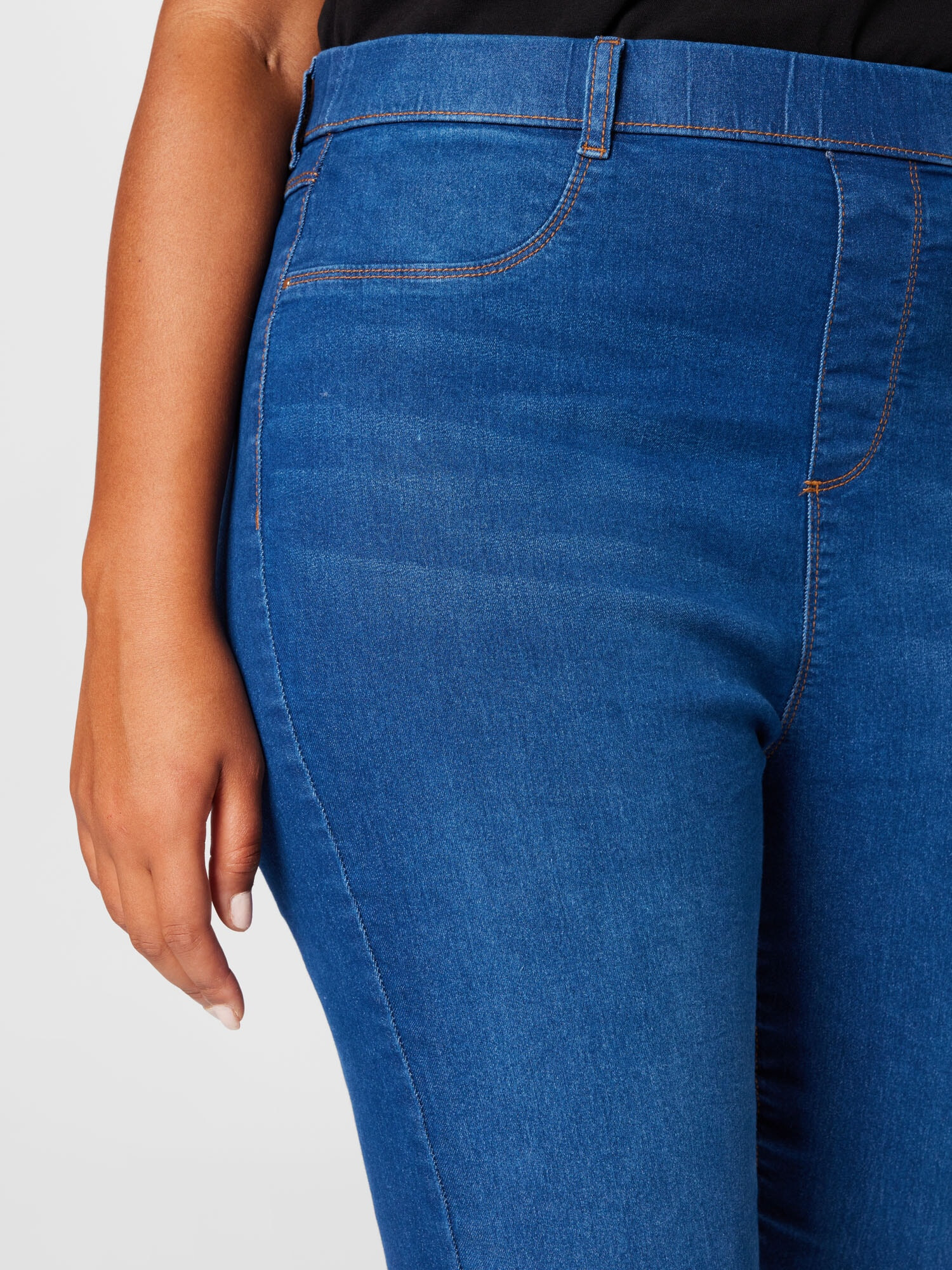 Dorothy Perkins Curve Jeggings 'Eden' modrá denim - Pepit.sk