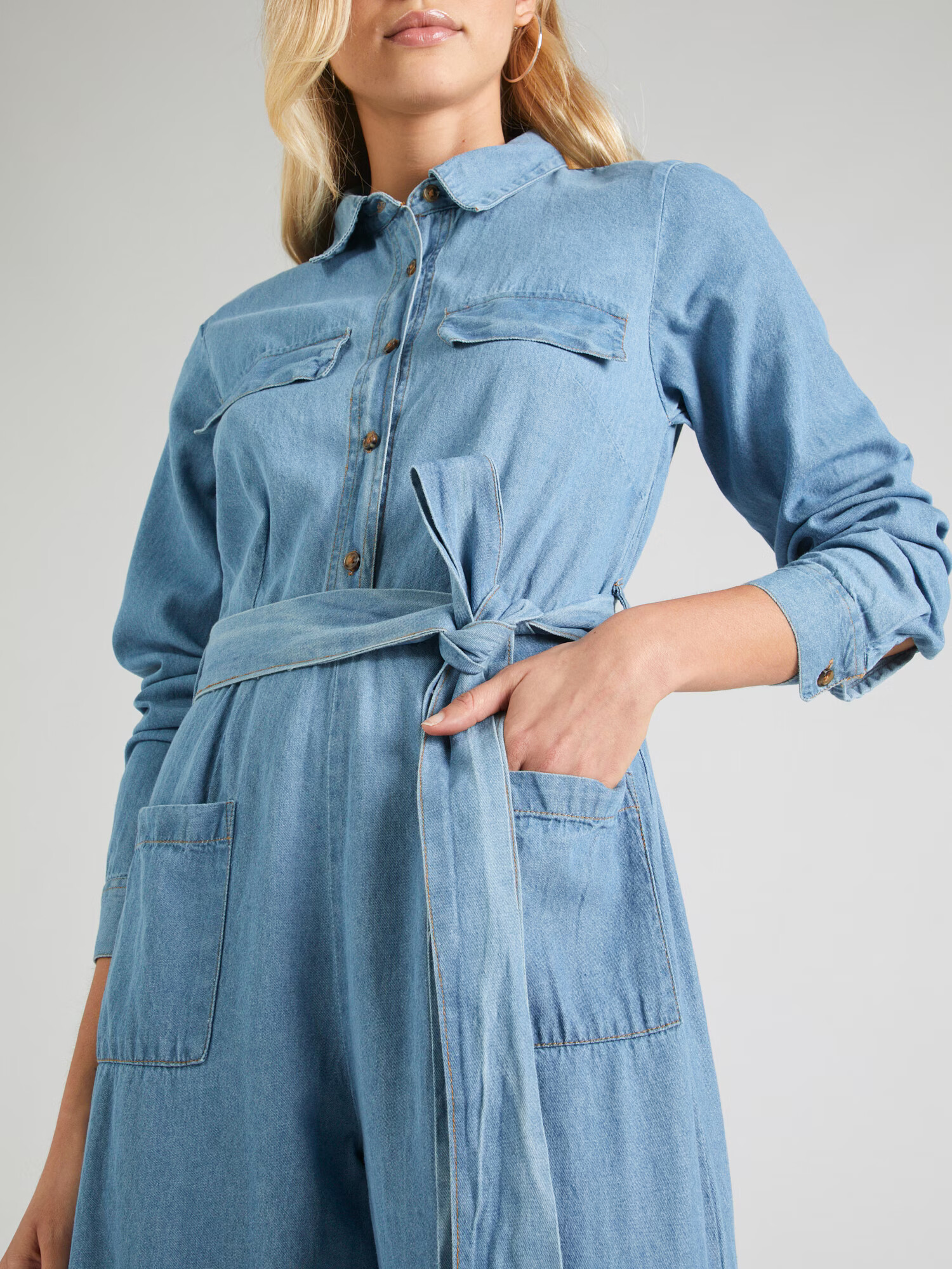 Dorothy Perkins Overal 'Boiler' modrá denim - Pepit.sk