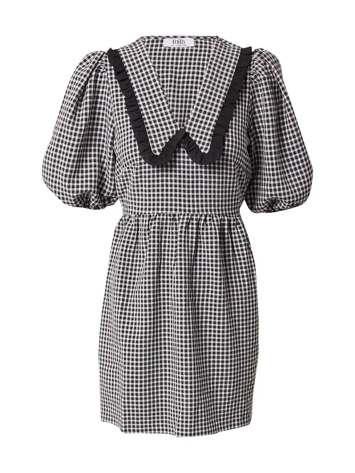 Dorothy Perkins Šaty 'Gingham' čierna / biela - Pepit.sk