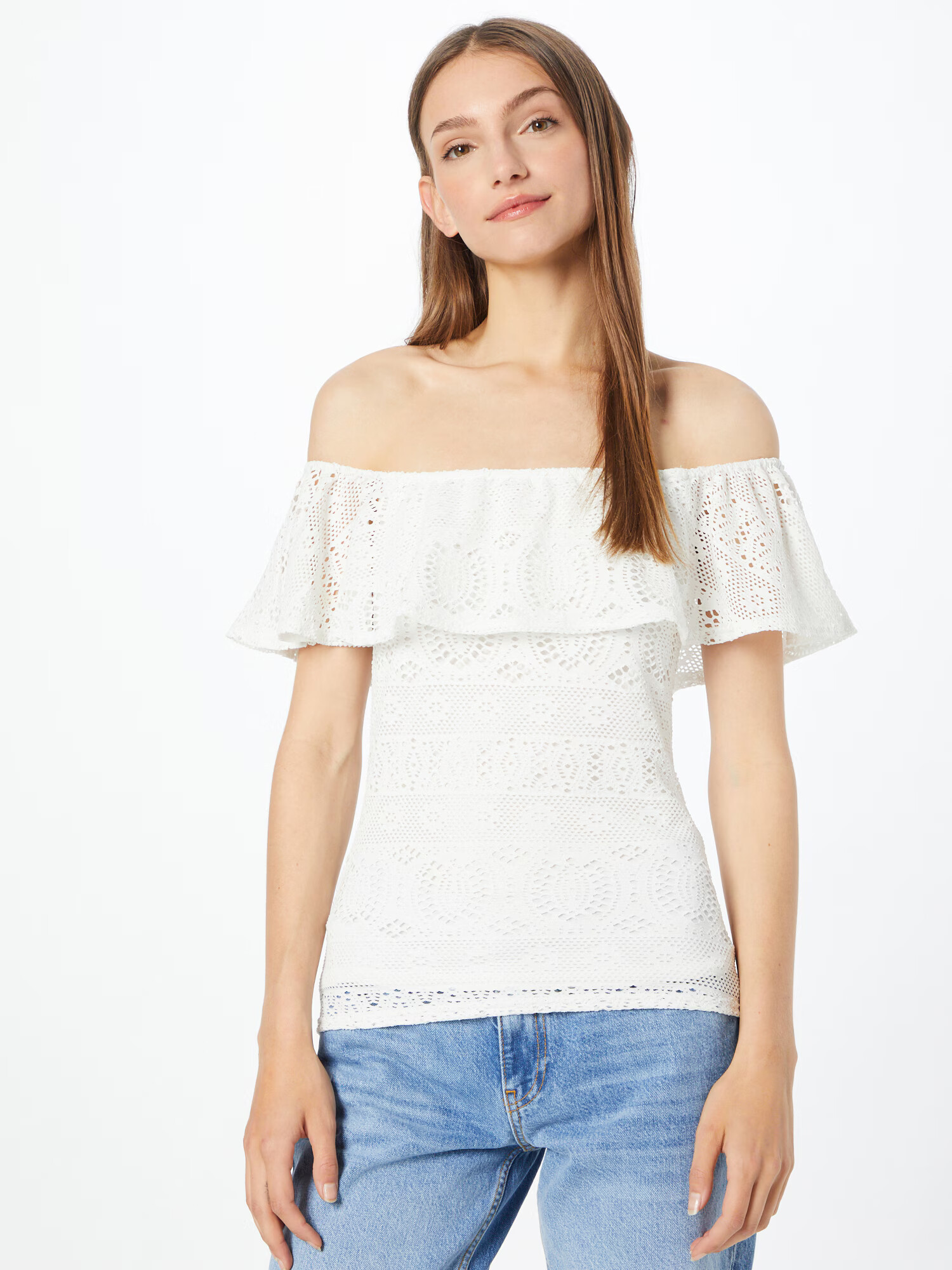 Dorothy Perkins Top biela - Pepit.sk