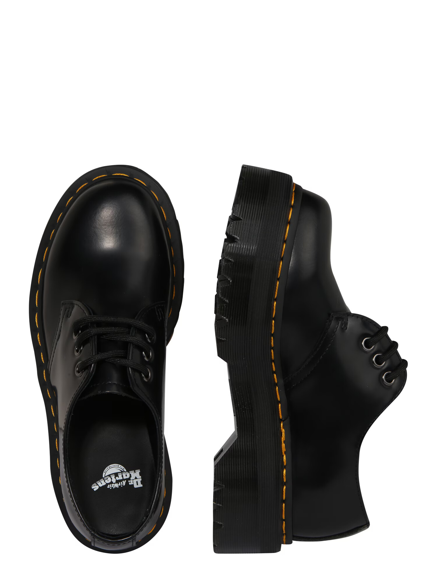 Dr. Martens Šnurovacie topánky '1461 Quad' čierna - Pepit.sk