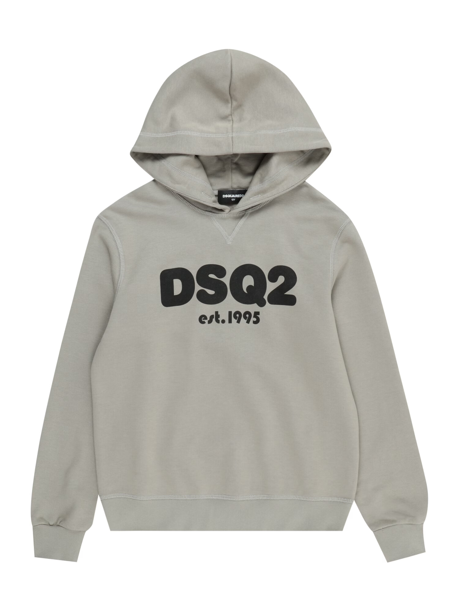 DSQUARED2 Mikina kamenná / čierna - Pepit.sk