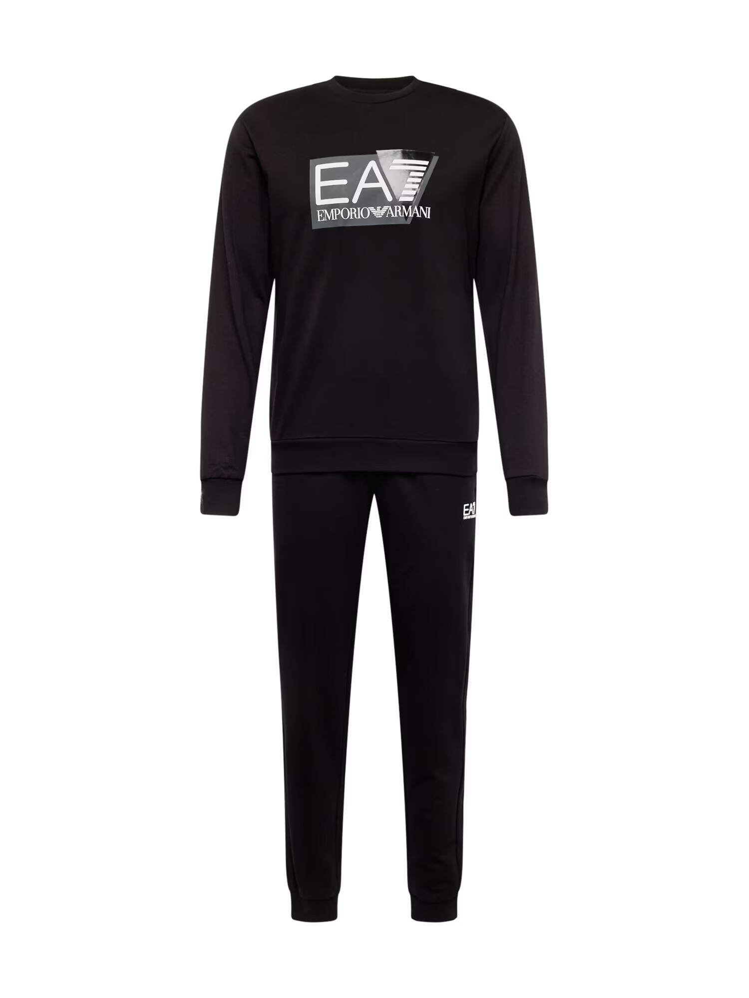 EA7 Emporio Armani Joggingová súprava čierna / biela - Pepit.sk