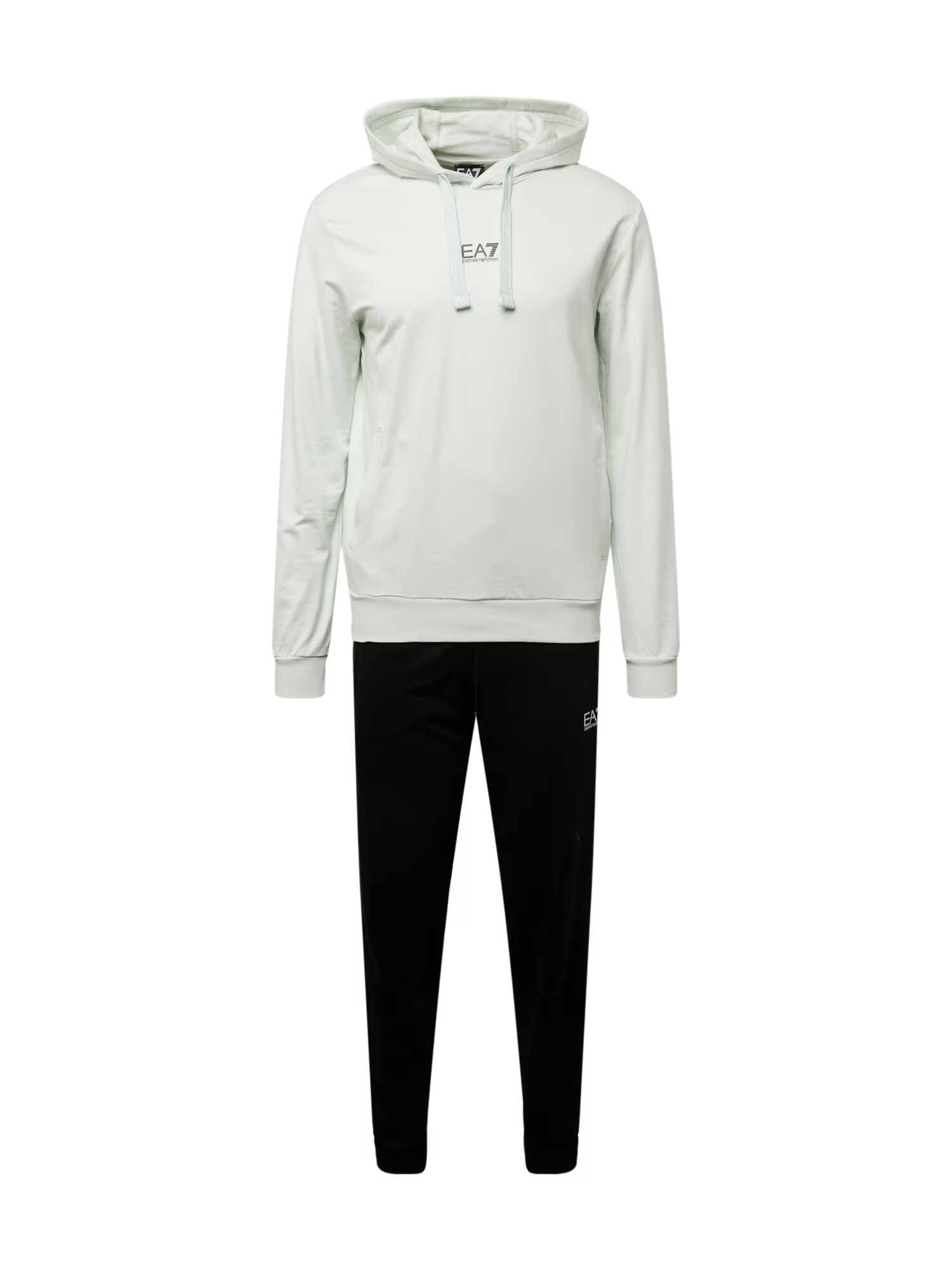 EA7 Emporio Armani Joggingová súprava pastelovo modrá / čierna - Pepit.sk