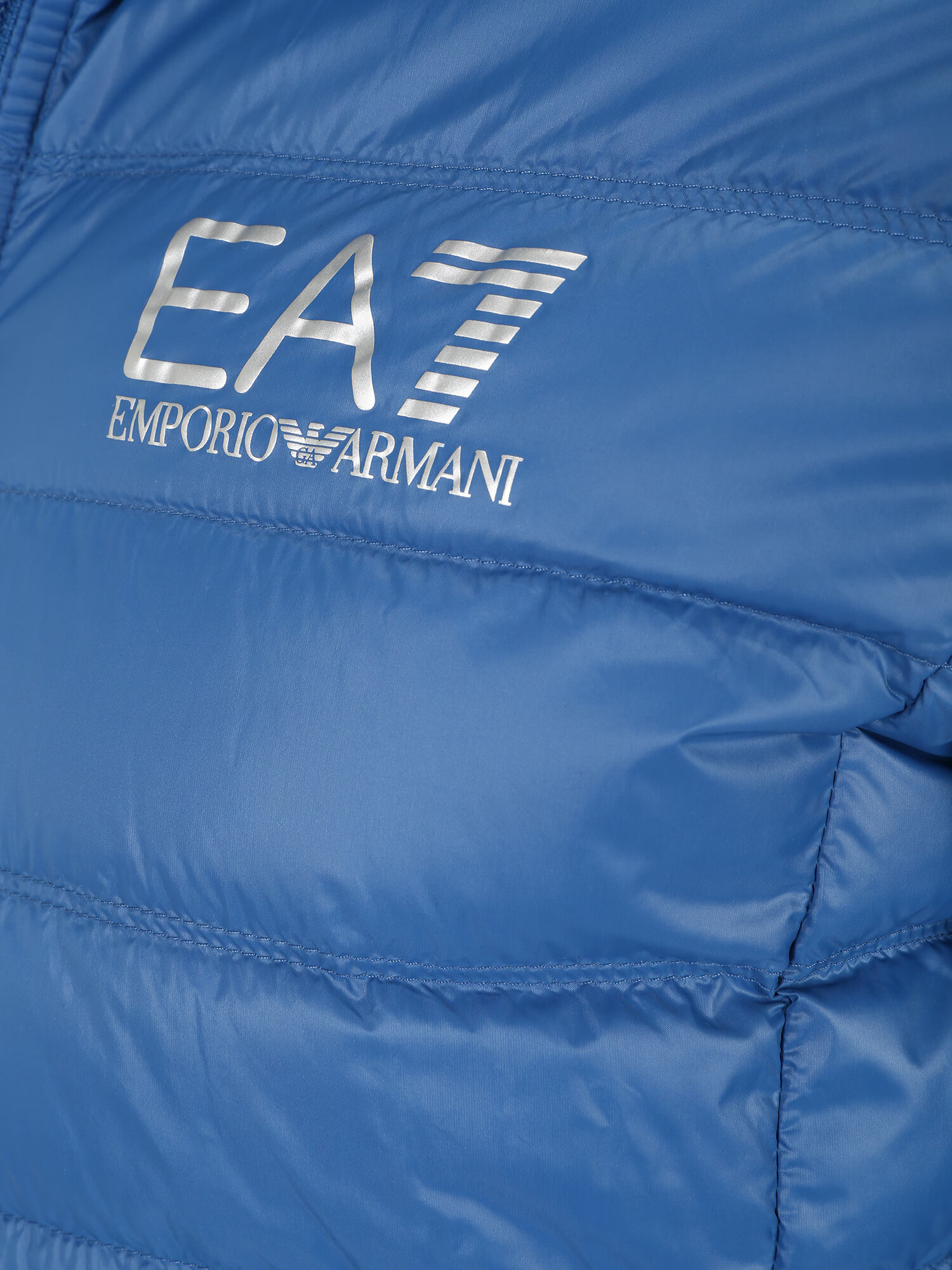 EA7 Emporio Armani Prechodná bunda modrá / biela - Pepit.sk