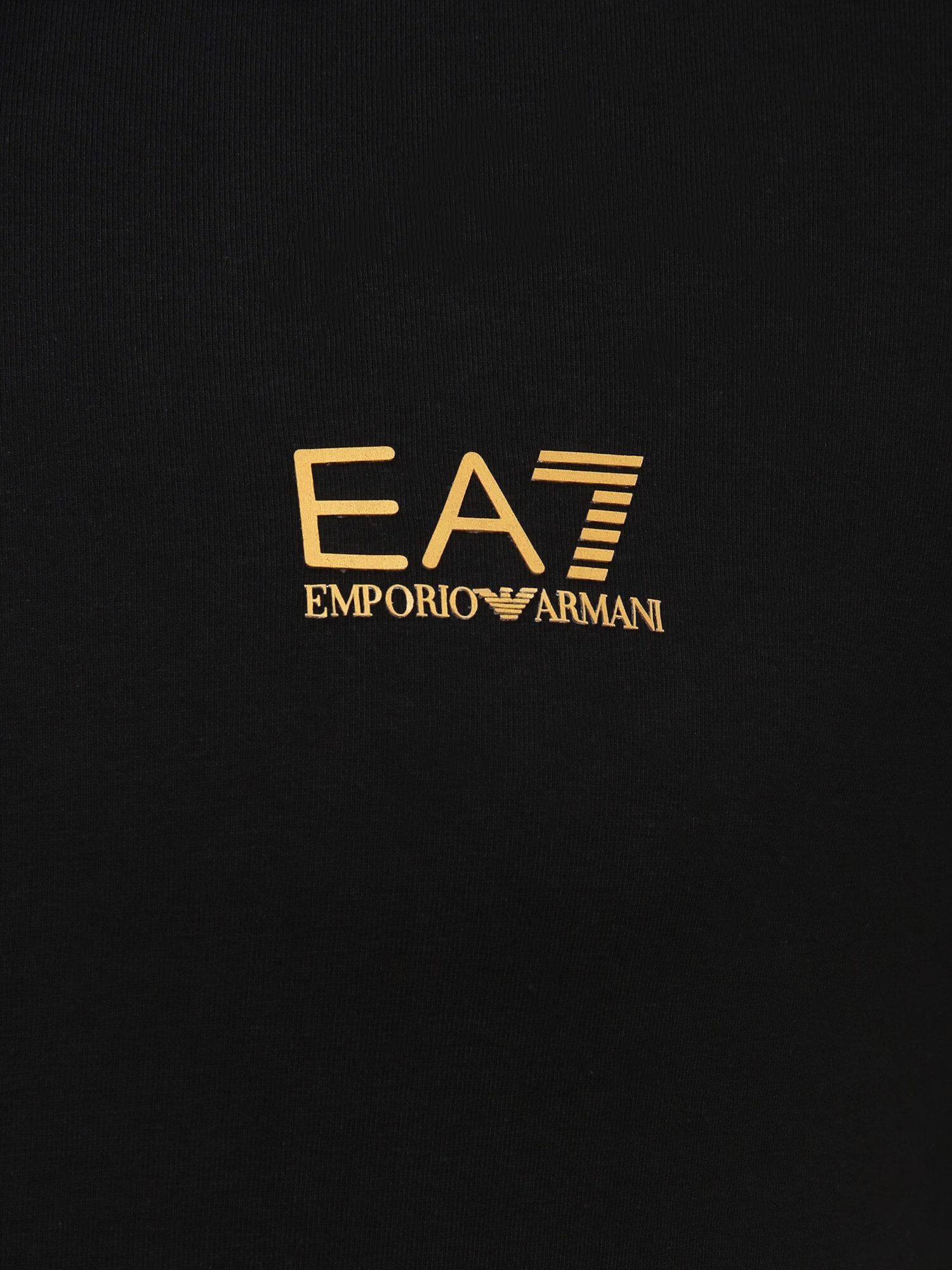 EA7 Emporio Armani Tričko zlatá žltá / čierna - Pepit.sk