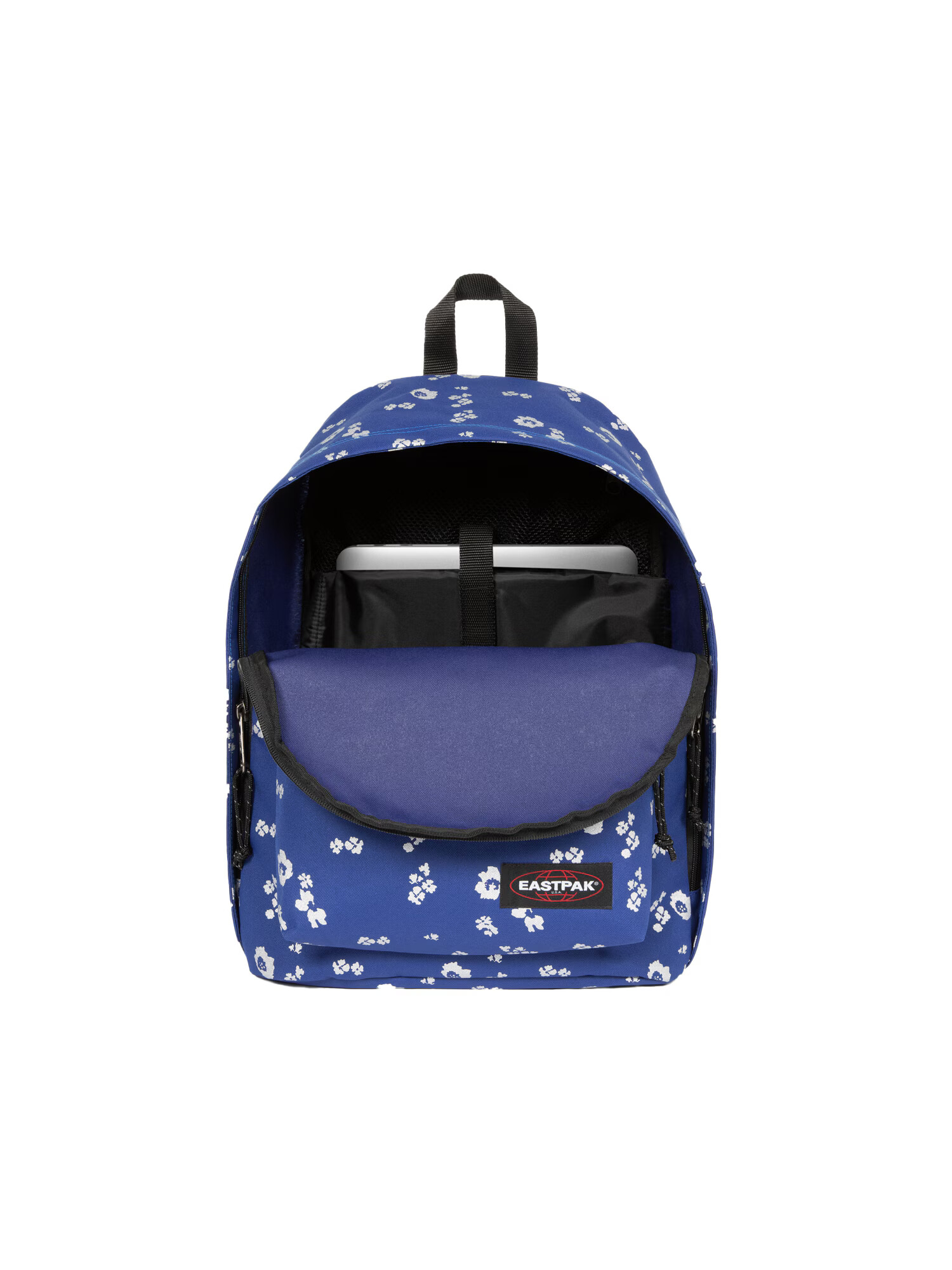 EASTPAK Batoh indigo / červená / čierna / biela - Pepit.sk