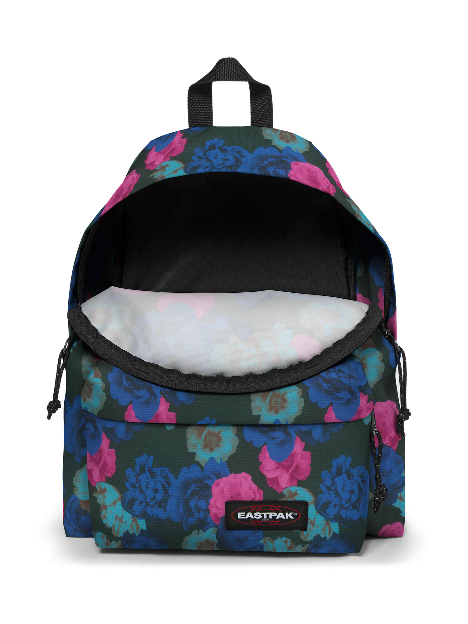 EASTPAK Batoh 'PADDED PAK'R' námornícka modrá / tyrkysová / ružová - Pepit.sk