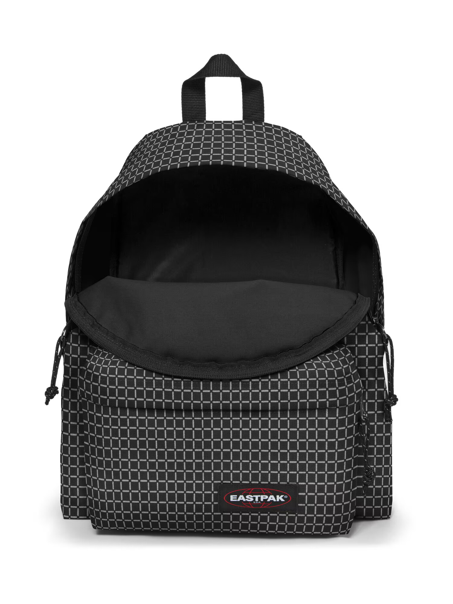 EASTPAK Batoh 'Padded Pak'r' sivá / červená / čierna / biela - Pepit.sk