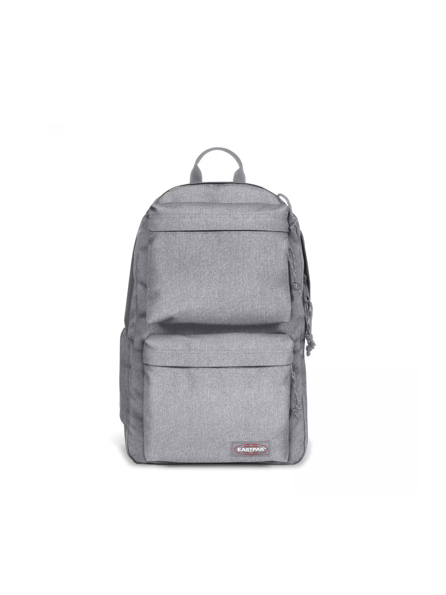 EASTPAK Batoh 'Parton' sivá melírovaná / červená / biela - Pepit.sk