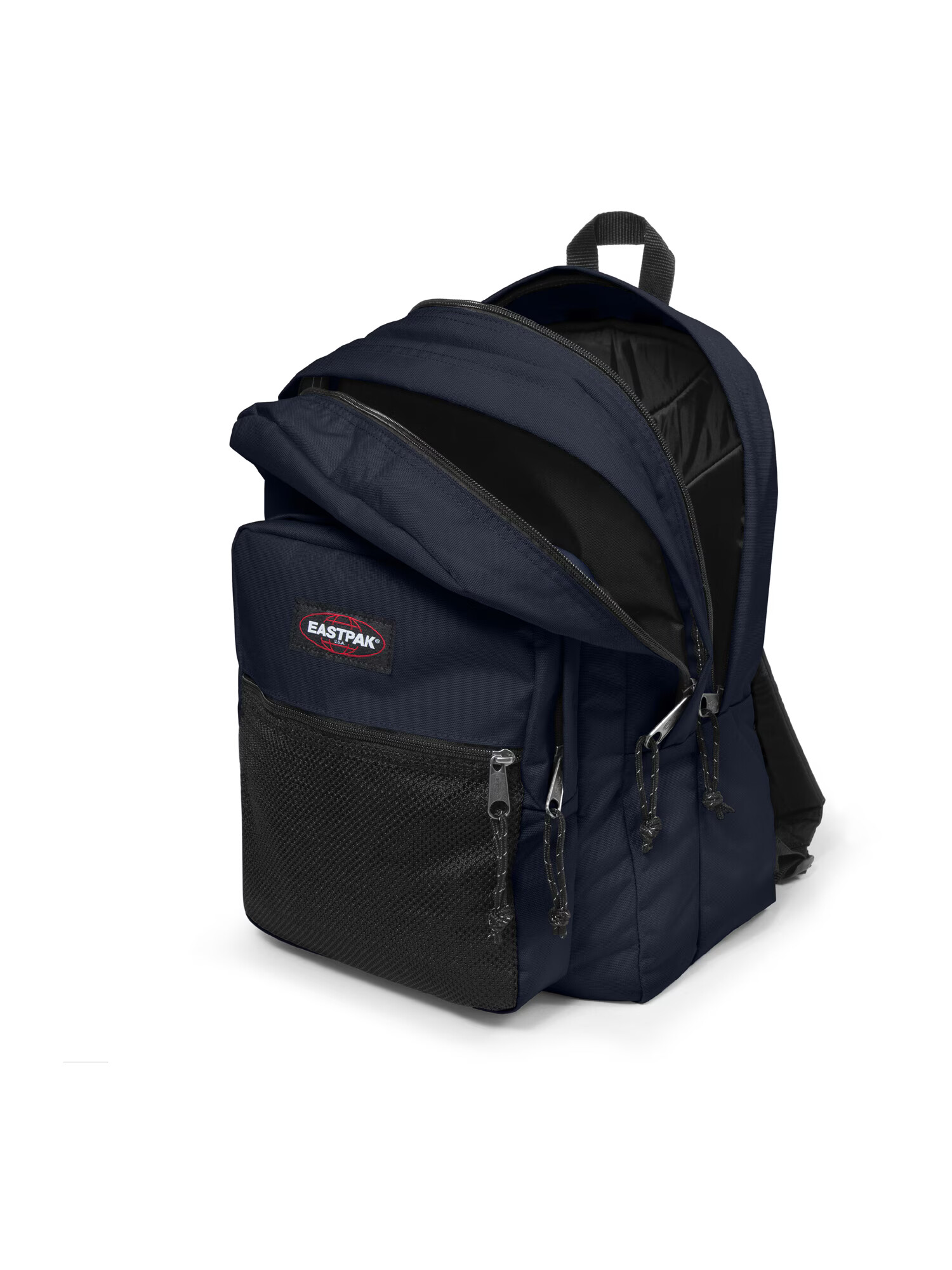 EASTPAK Batoh 'Pinnacle' námornícka modrá / čerešňová / čierna / biela - Pepit.sk