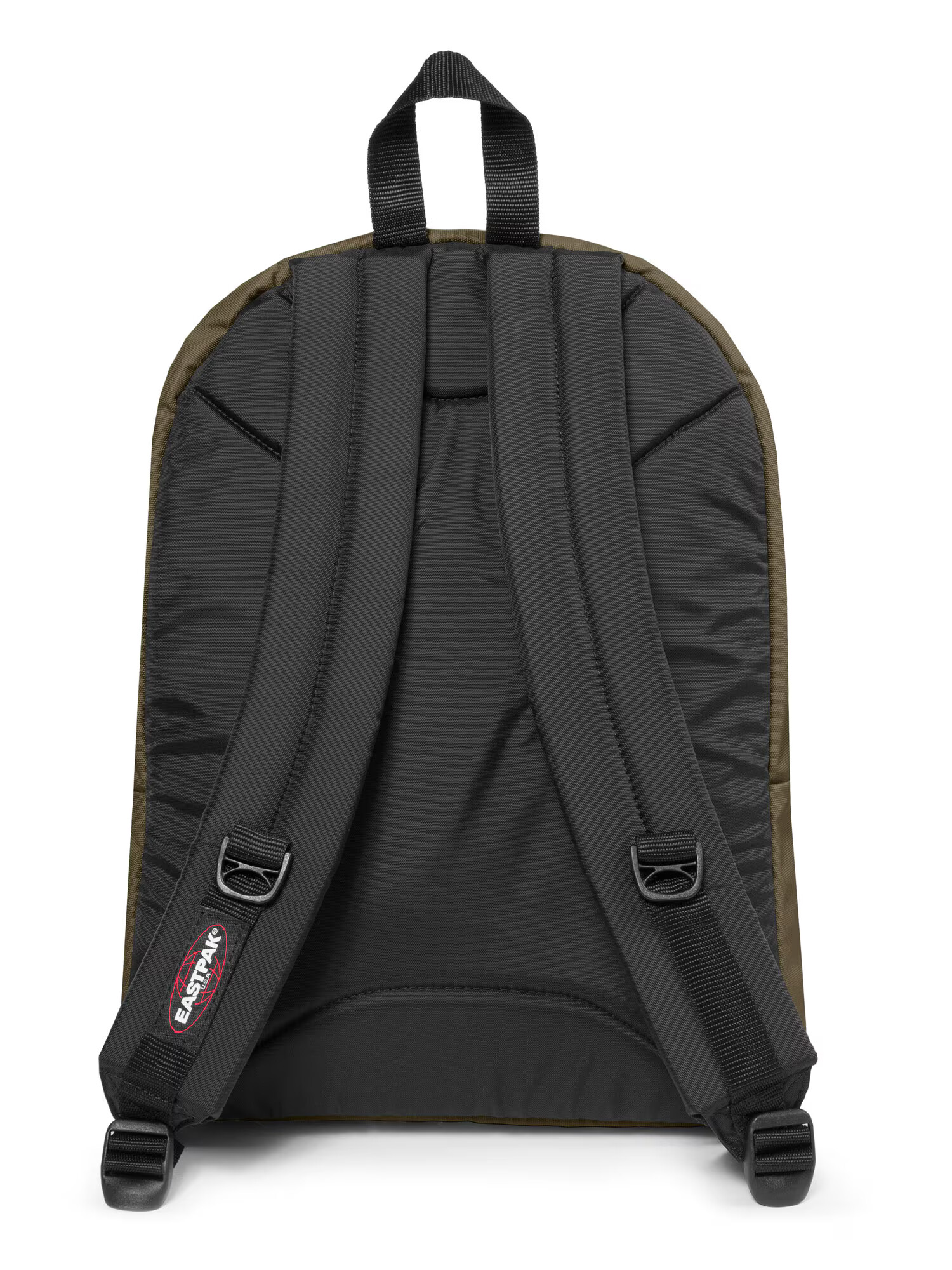 EASTPAK Batoh 'Pinnacle' olivová / červená / čierna / biela - Pepit.sk