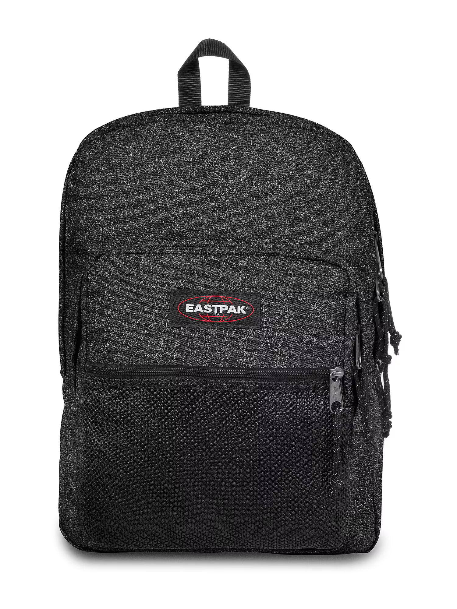 EASTPAK Batoh 'Pinnacle' sivá / červená / čierna / biela - Pepit.sk