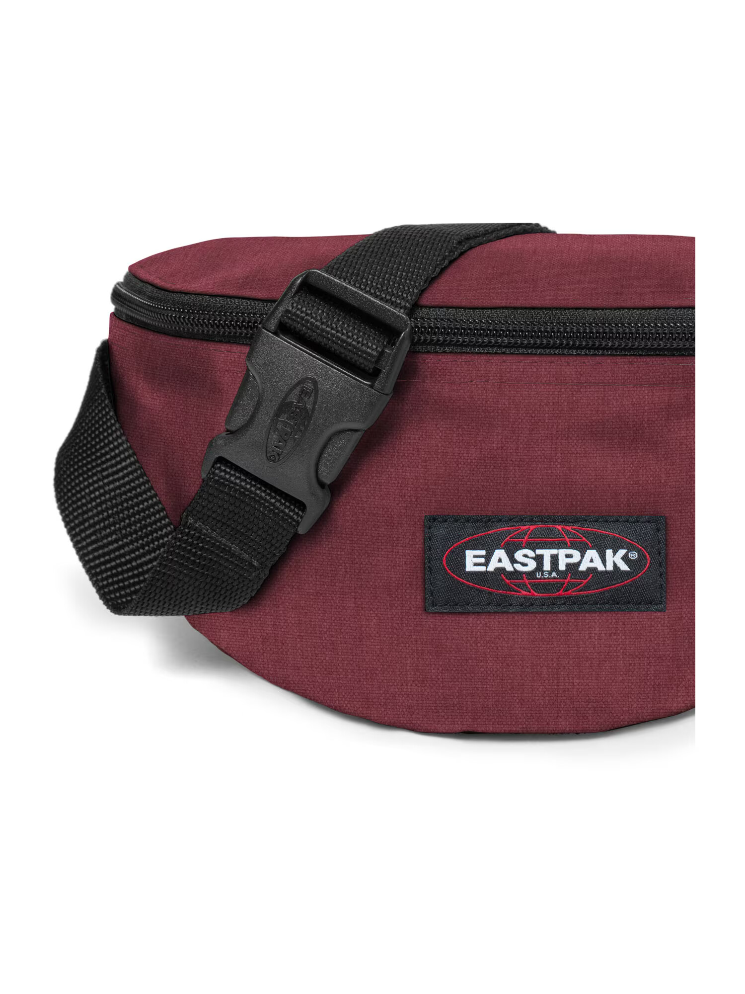 EASTPAK Ľadvinka 'Springer' červená / burgundská / čierna / biela - Pepit.sk