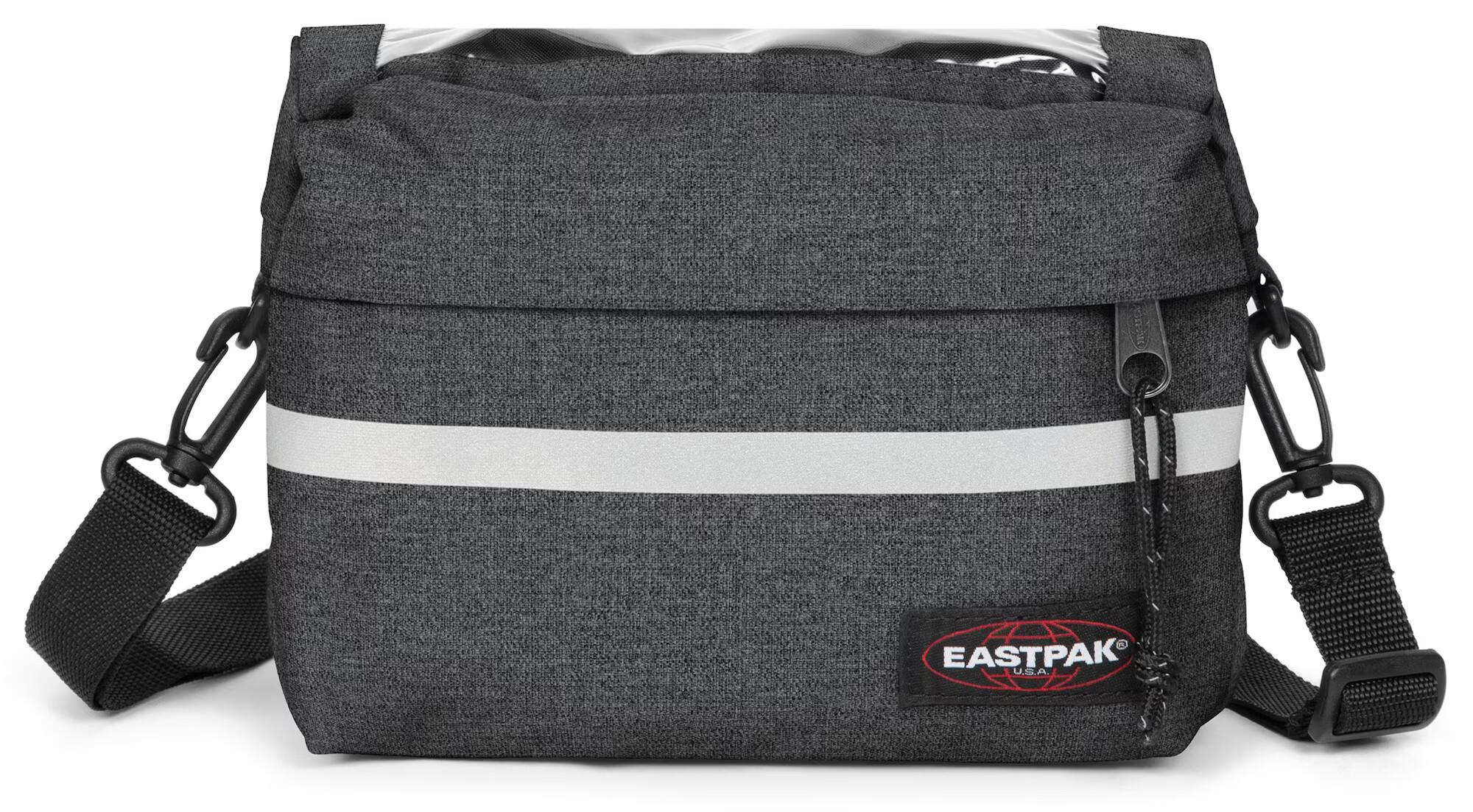 EASTPAK Taška cez rameno sivá / čierna - Pepit.sk