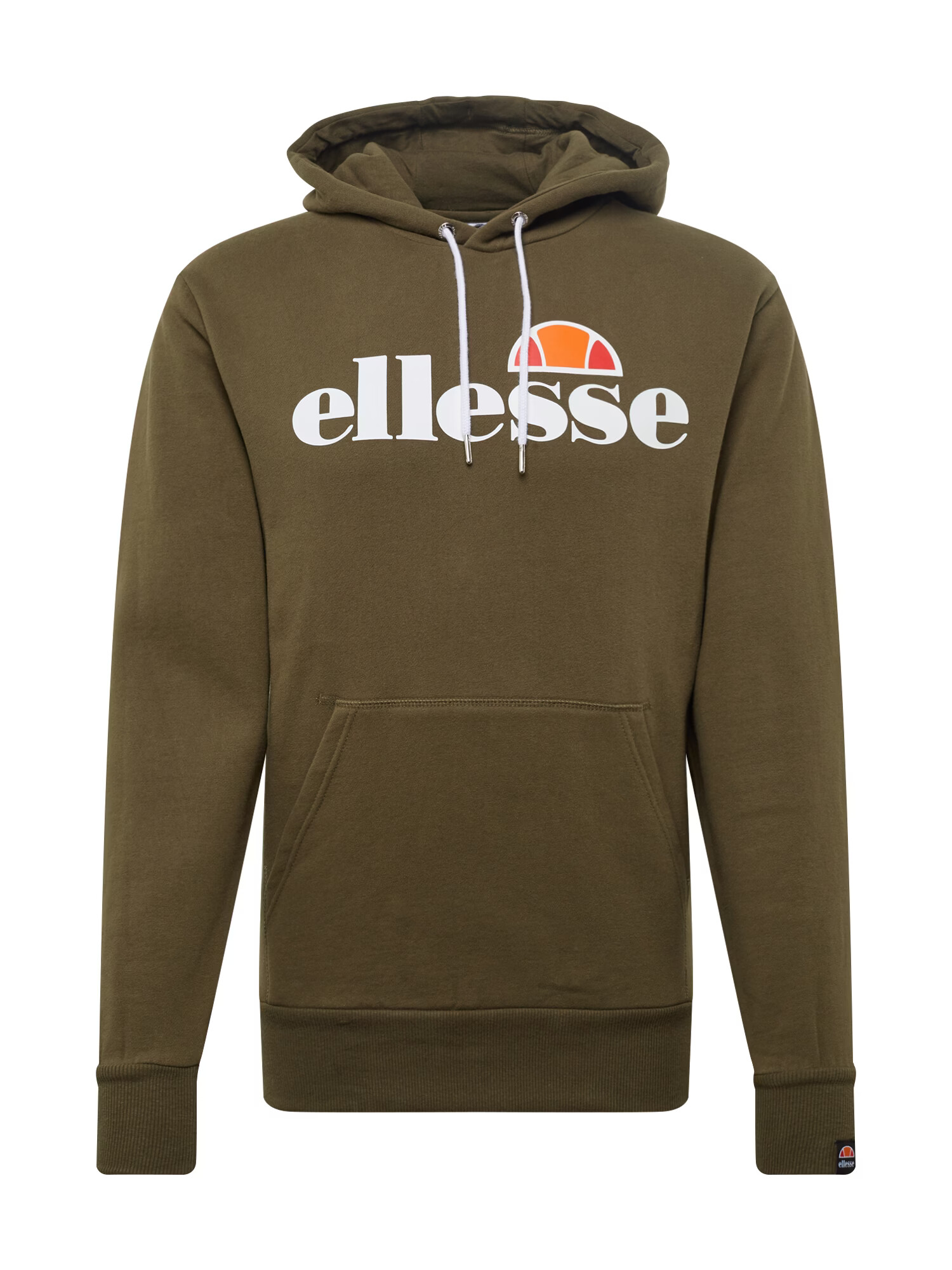 ELLESSE Mikina 'Gottero' kaki / oranžová / červená / biela - Pepit.sk