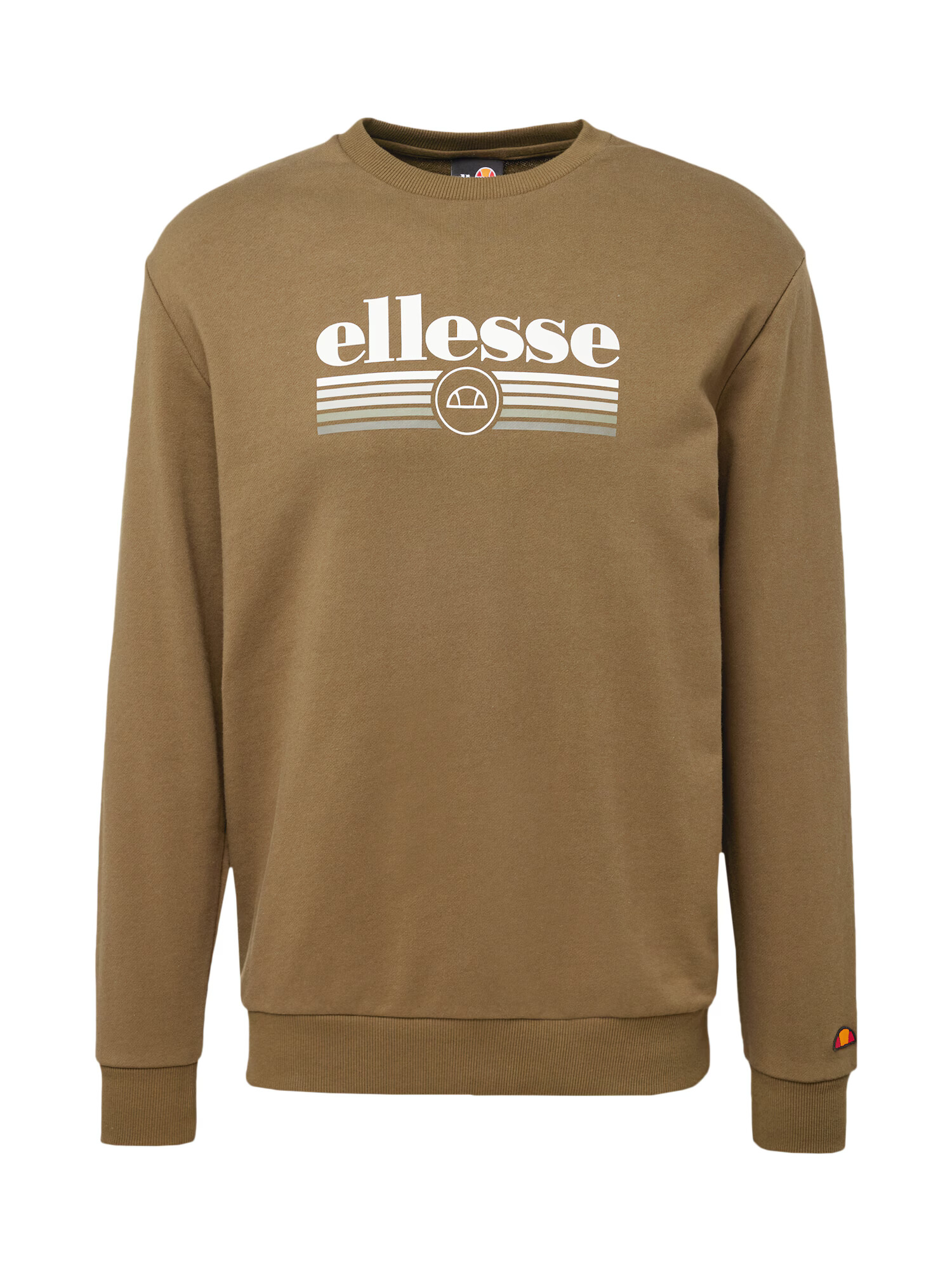 ELLESSE Mikina 'Priverno' kaki / biela - Pepit.sk