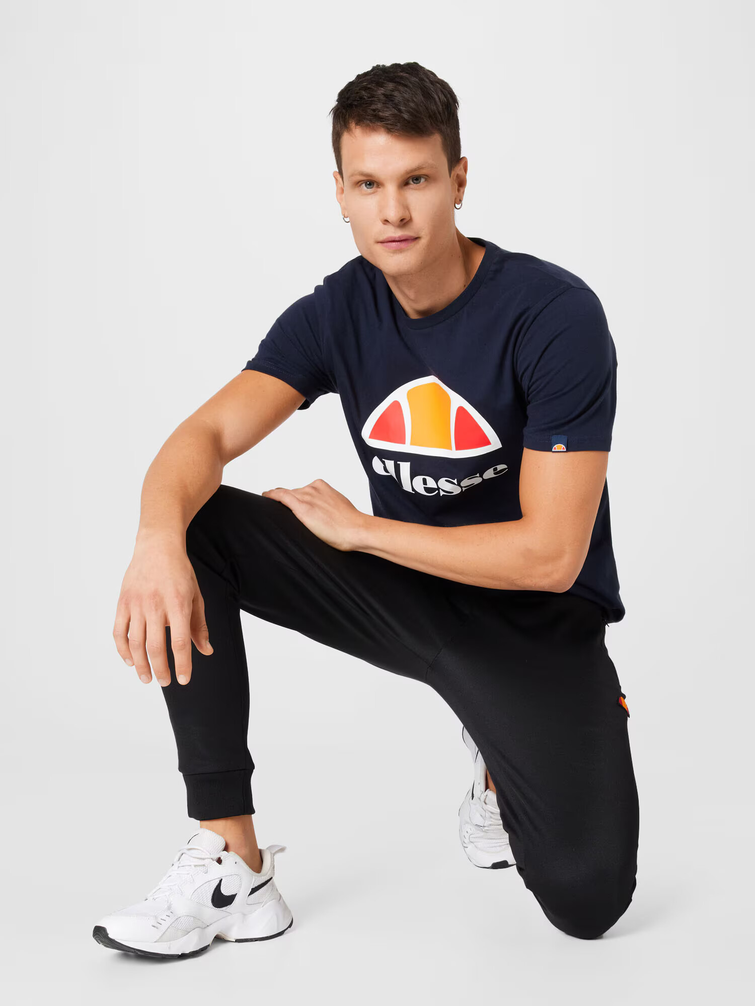 ELLESSE Nohavice 'Bertoni' čierna - Pepit.sk