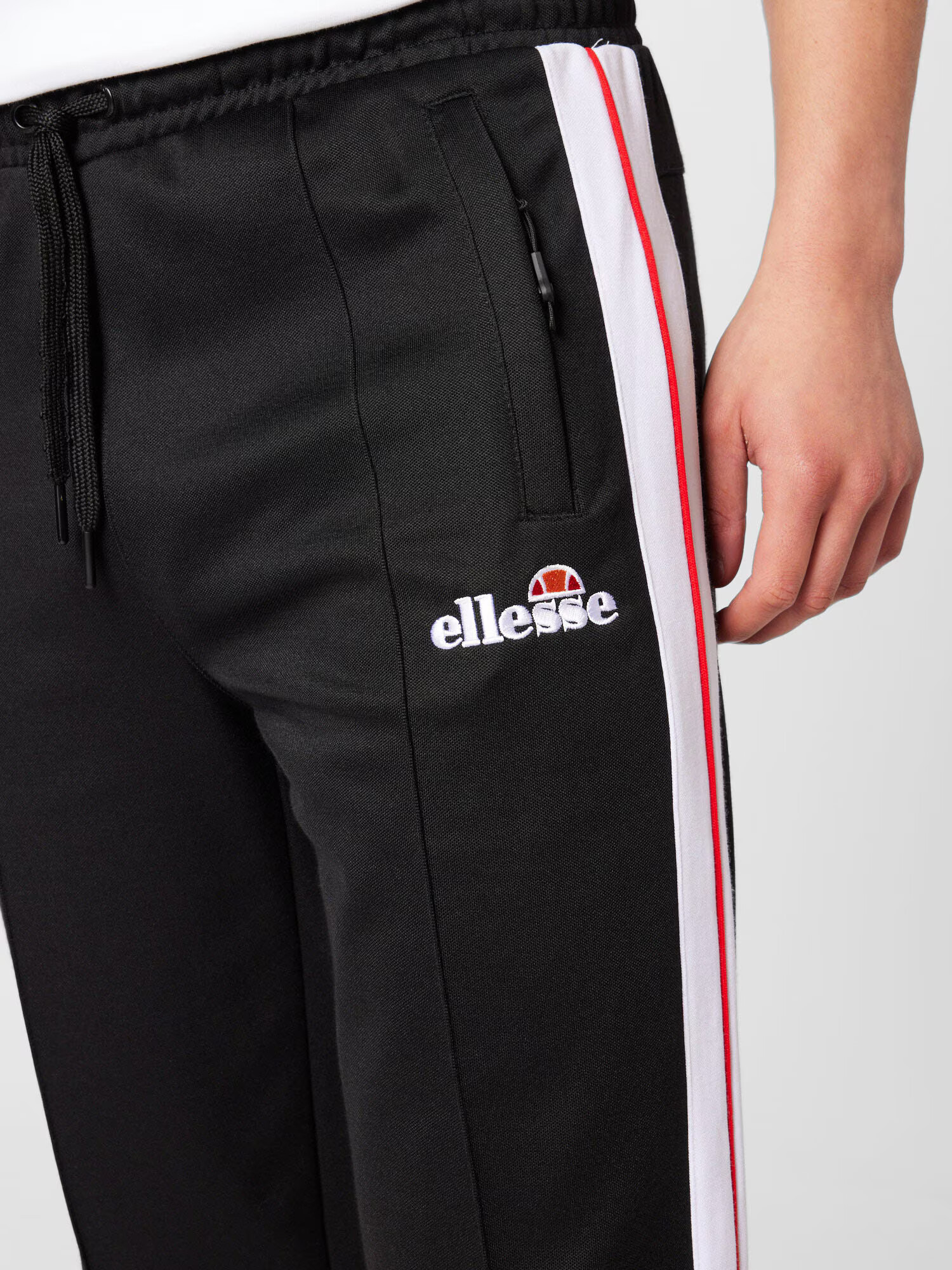 ELLESSE Nohavice 'Zania' červená / čierna / biela - Pepit.sk