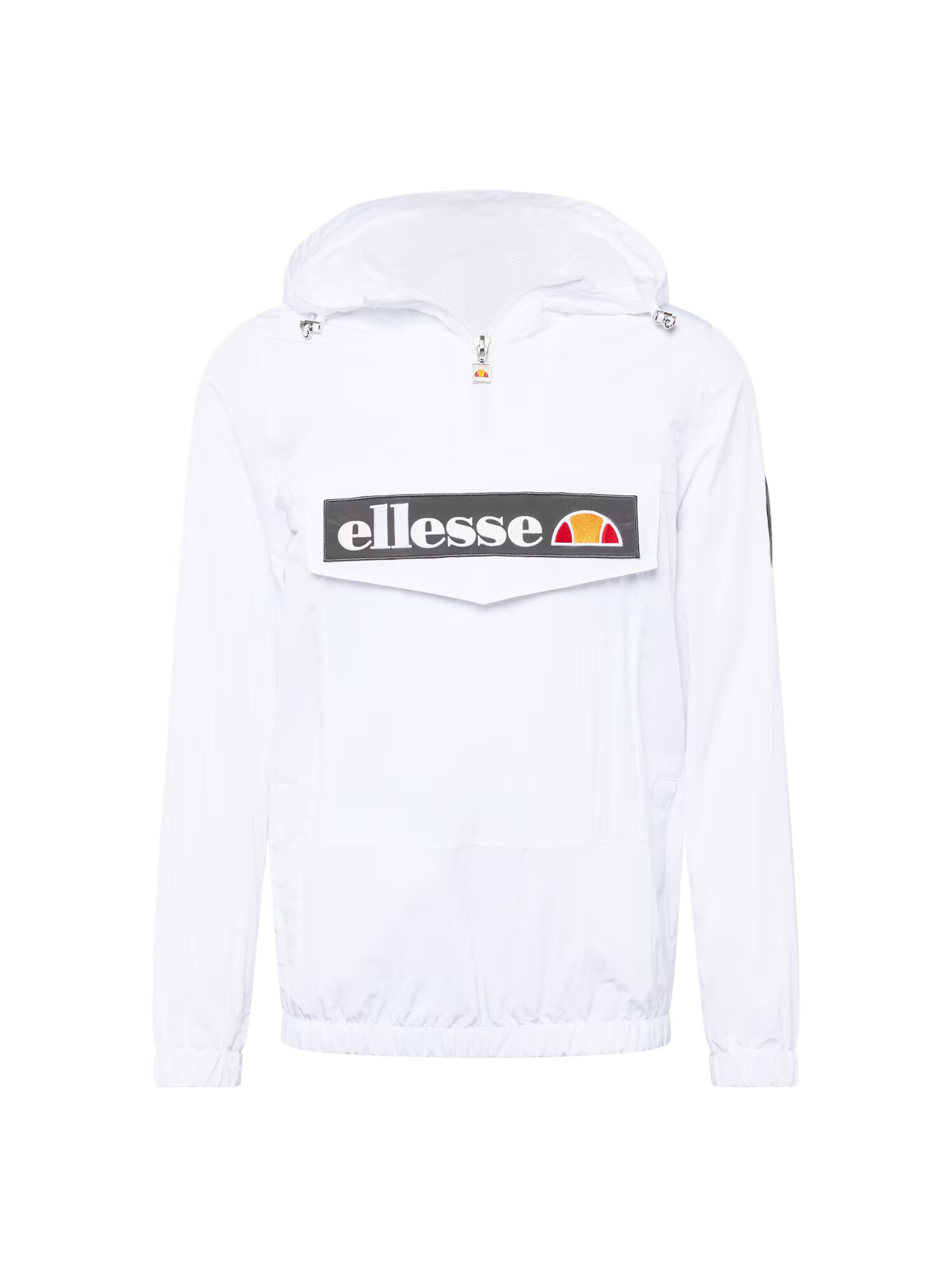 ELLESSE Prechodná bunda 'Zavelo' tmavosivá / oranžová / červená / šedobiela - Pepit.sk