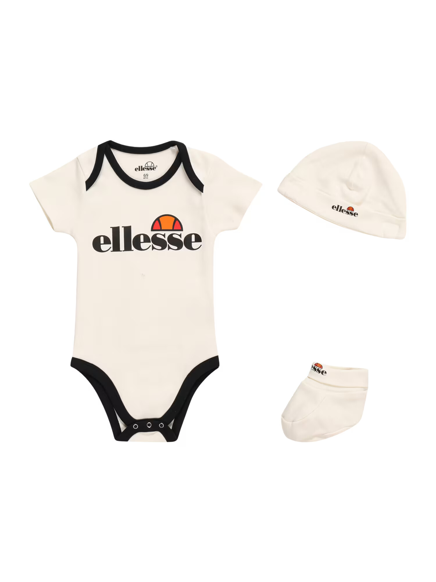 ELLESSE Set 'Alito' oranžová / čierna / šedobiela - Pepit.sk