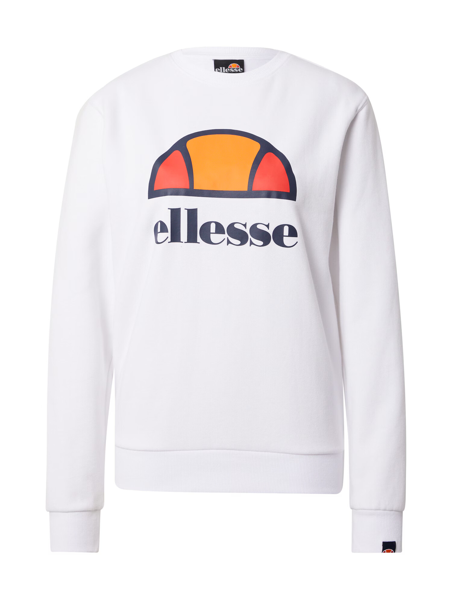 ELLESSE Športová mikina 'Corneo' námornícka modrá / oranžová / červená / biela - Pepit.sk